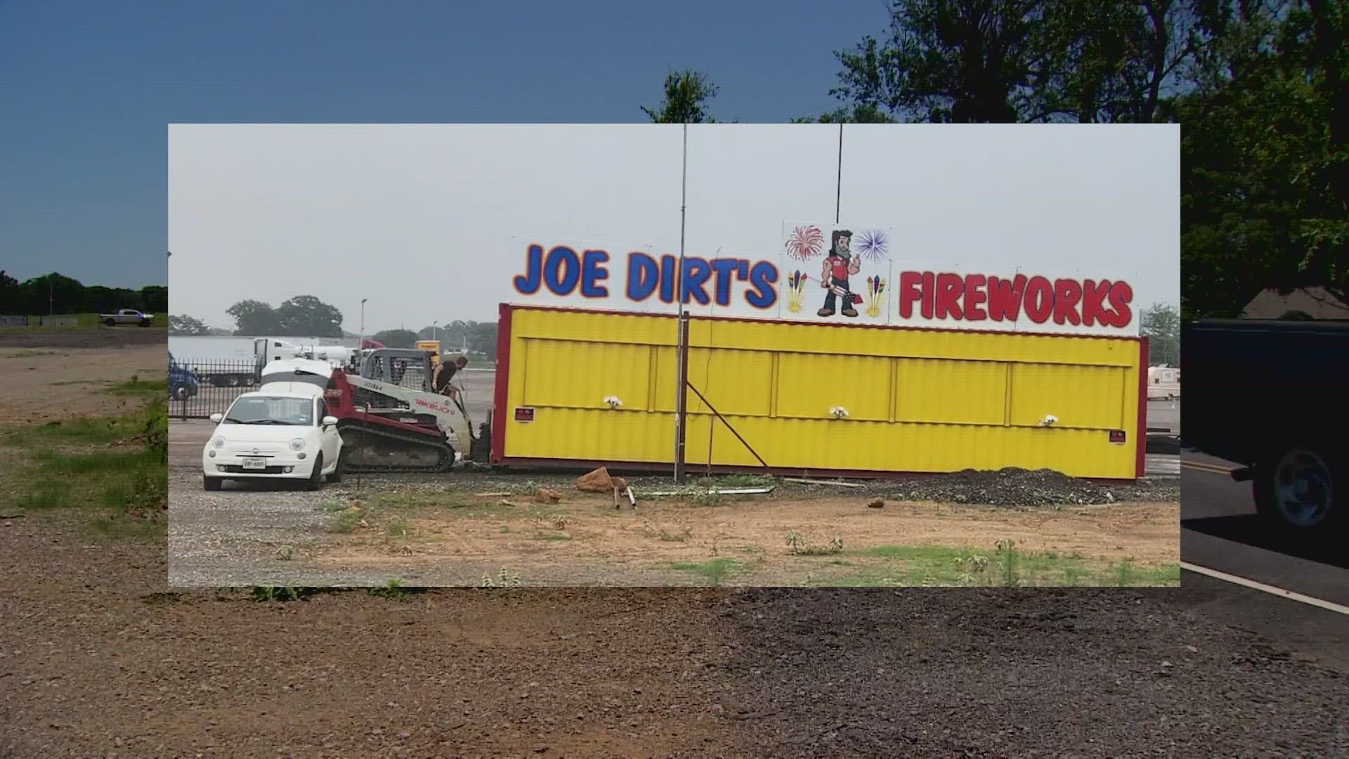 The fireworks stand owner called the move "blasphemy."