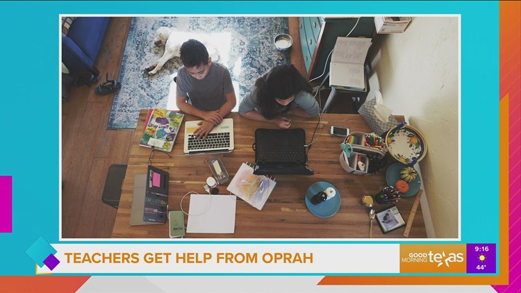 Teachers get help from Oprah
