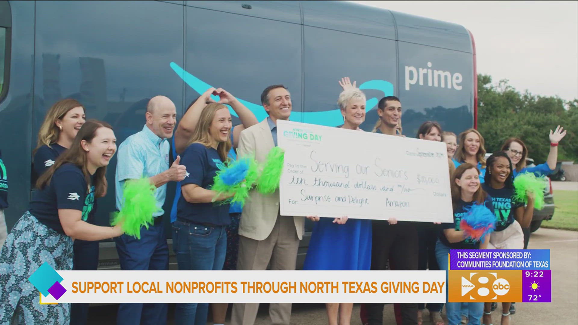 This segment is sponsored by Communities Foundation of Texas. Go to northtexasgivingday.org for more information.