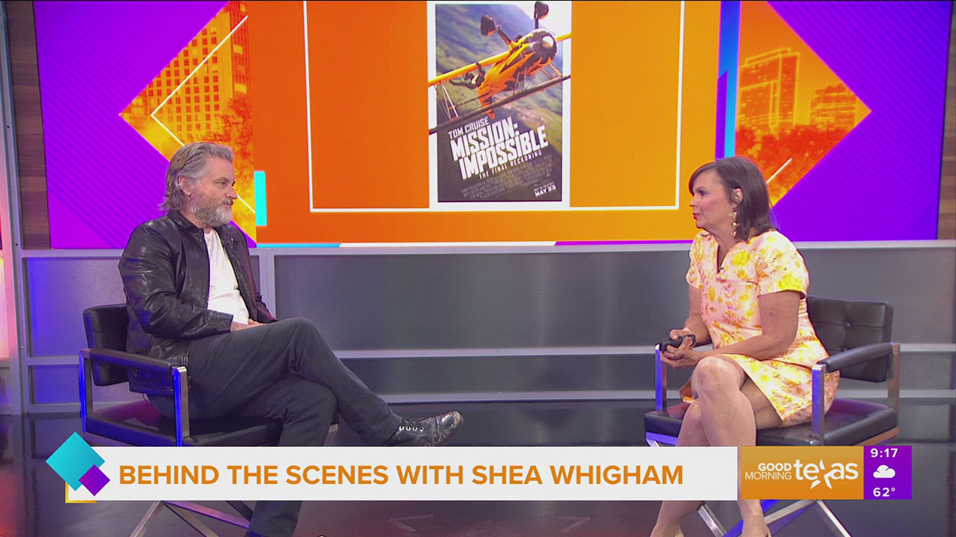 Actor Shea Whigham takes us behind the scenes of "Mission Impossible - The Final Reckoning" opening in movie theaters nationwide on May 23.