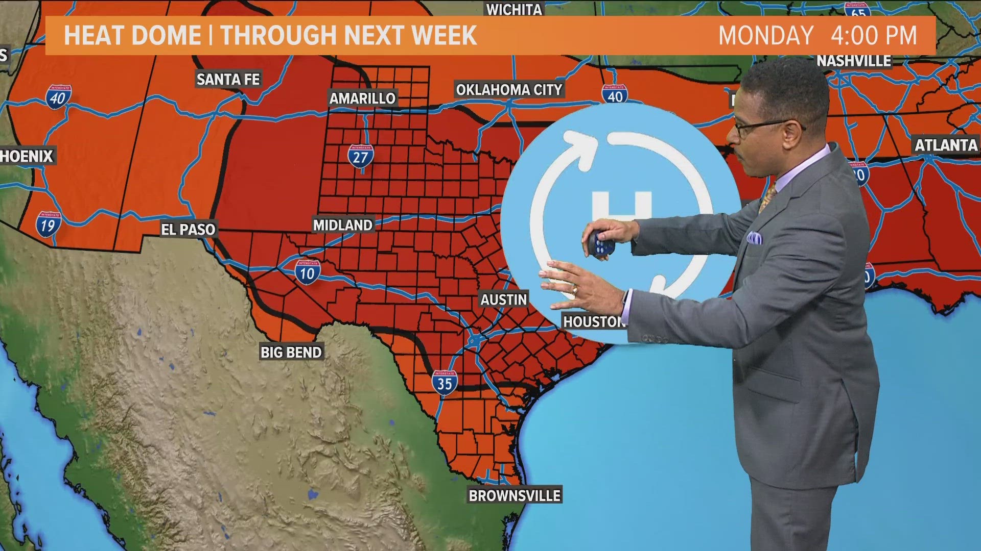 The heat dome isn't going anywhere. We're sorry.