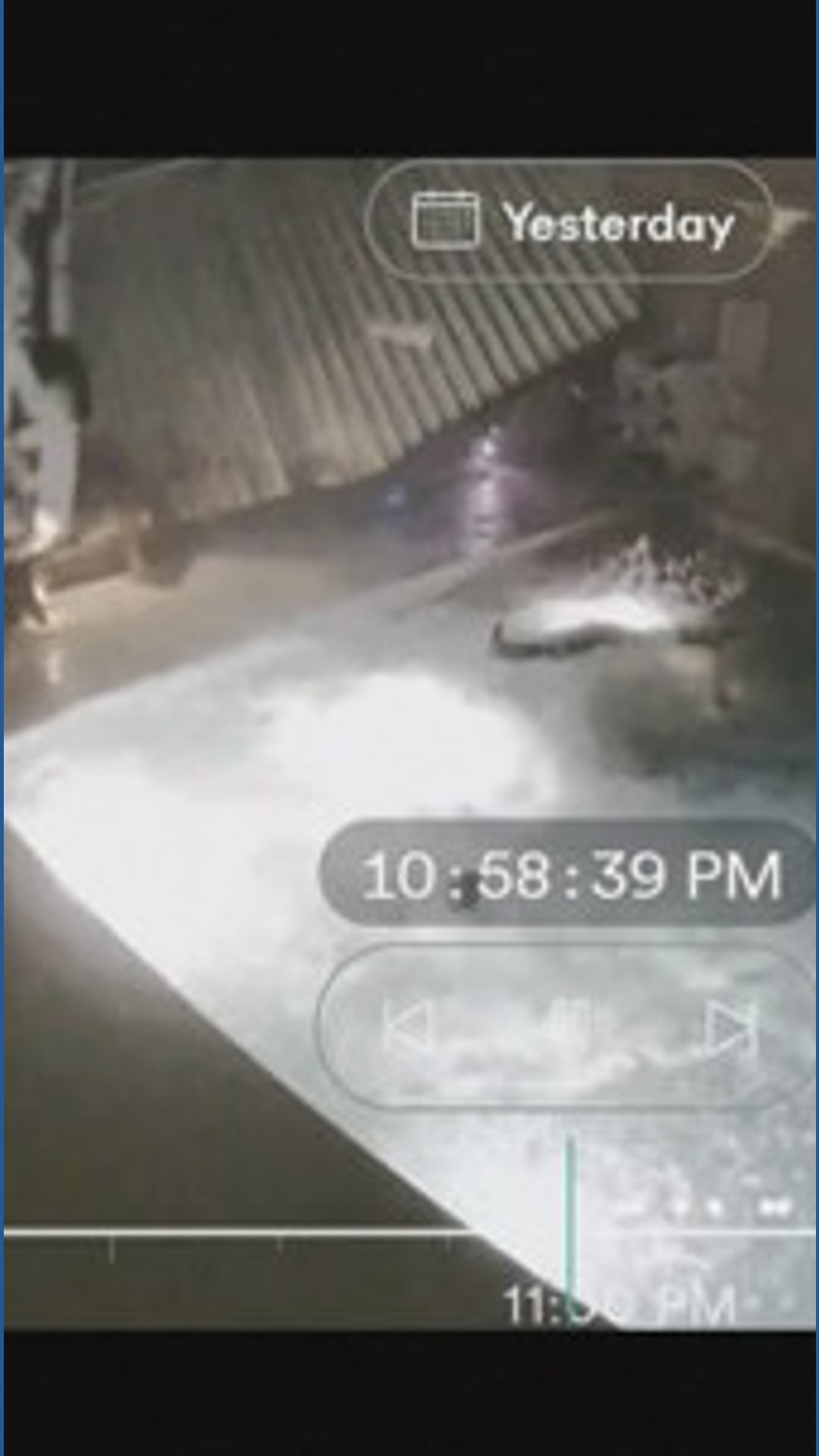 Homeowner captures video of a car barreling into his backyard | wfaa.com