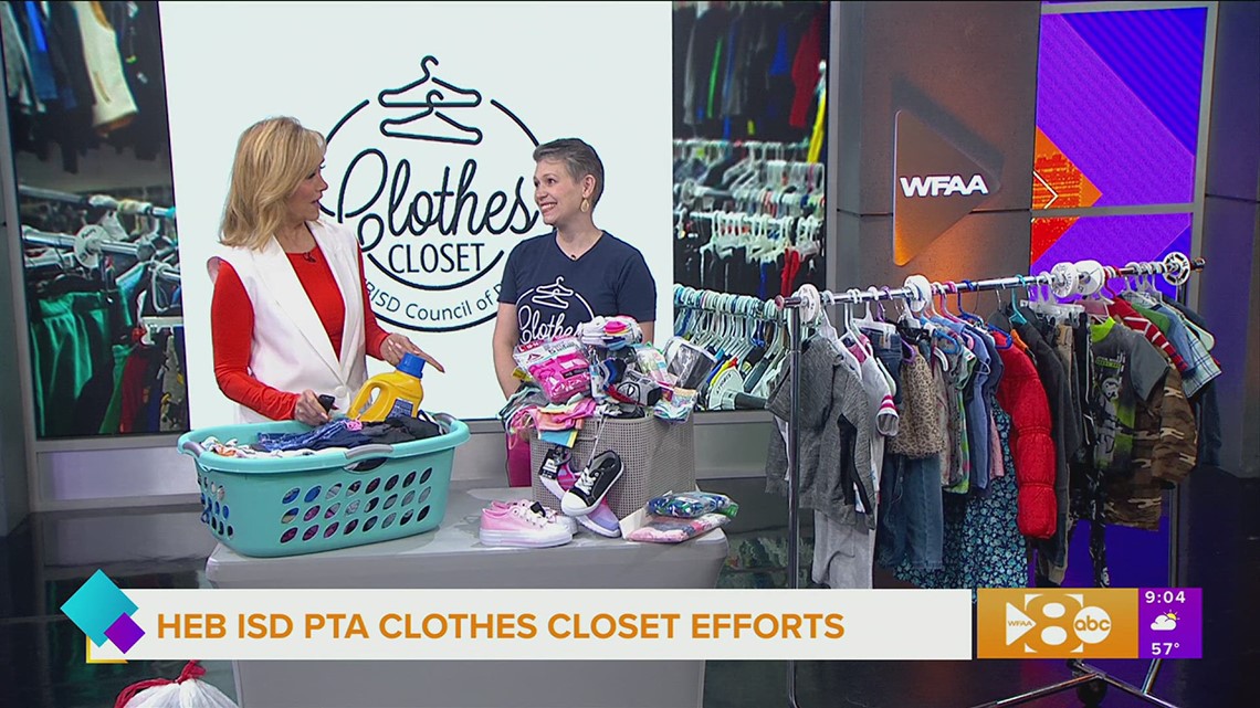 Hurst Euless Bedford ISD PTA Clothes Closet Efforts | wfaa.com