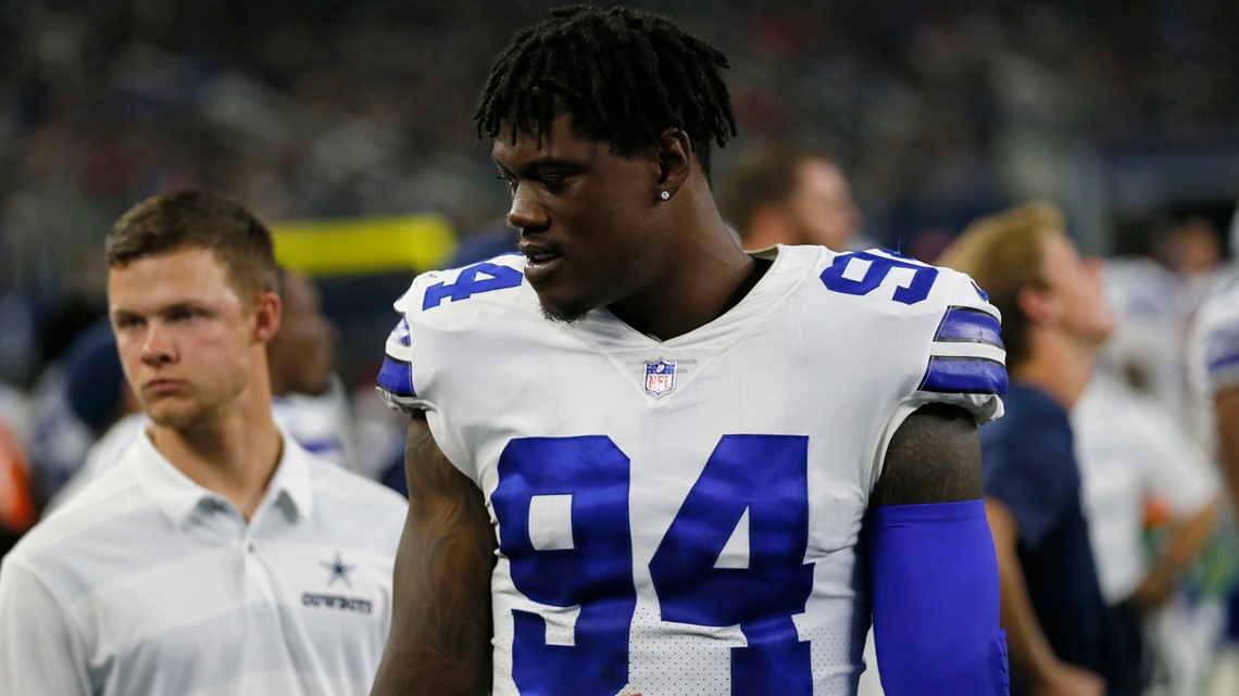 Dallas Cowboys' Randy Gregory suspended one year by the NFL