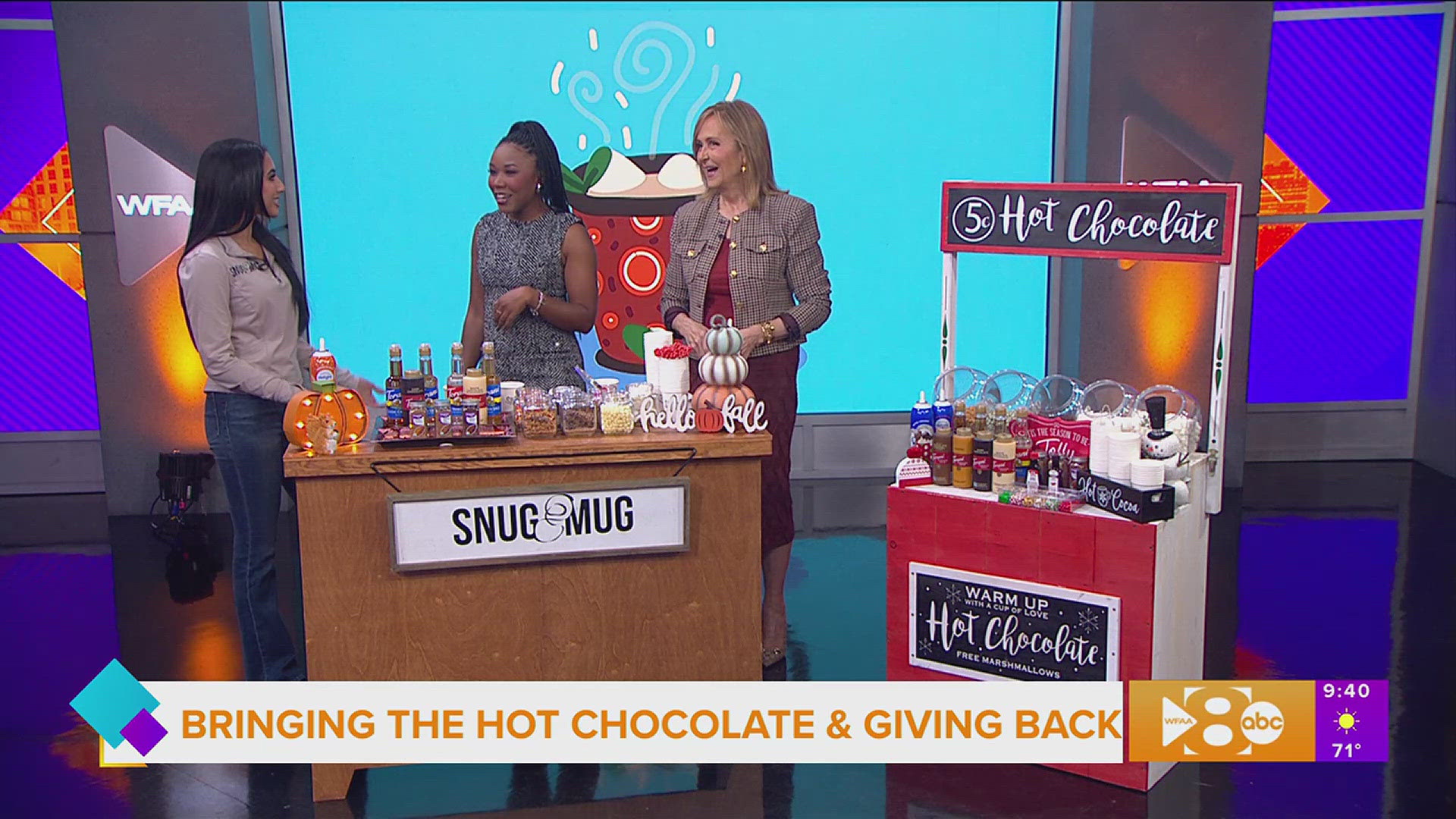 Snug Mug founder and owner Azmina Parini talks about her mobile hot chocolate bar business and giving back to the community.