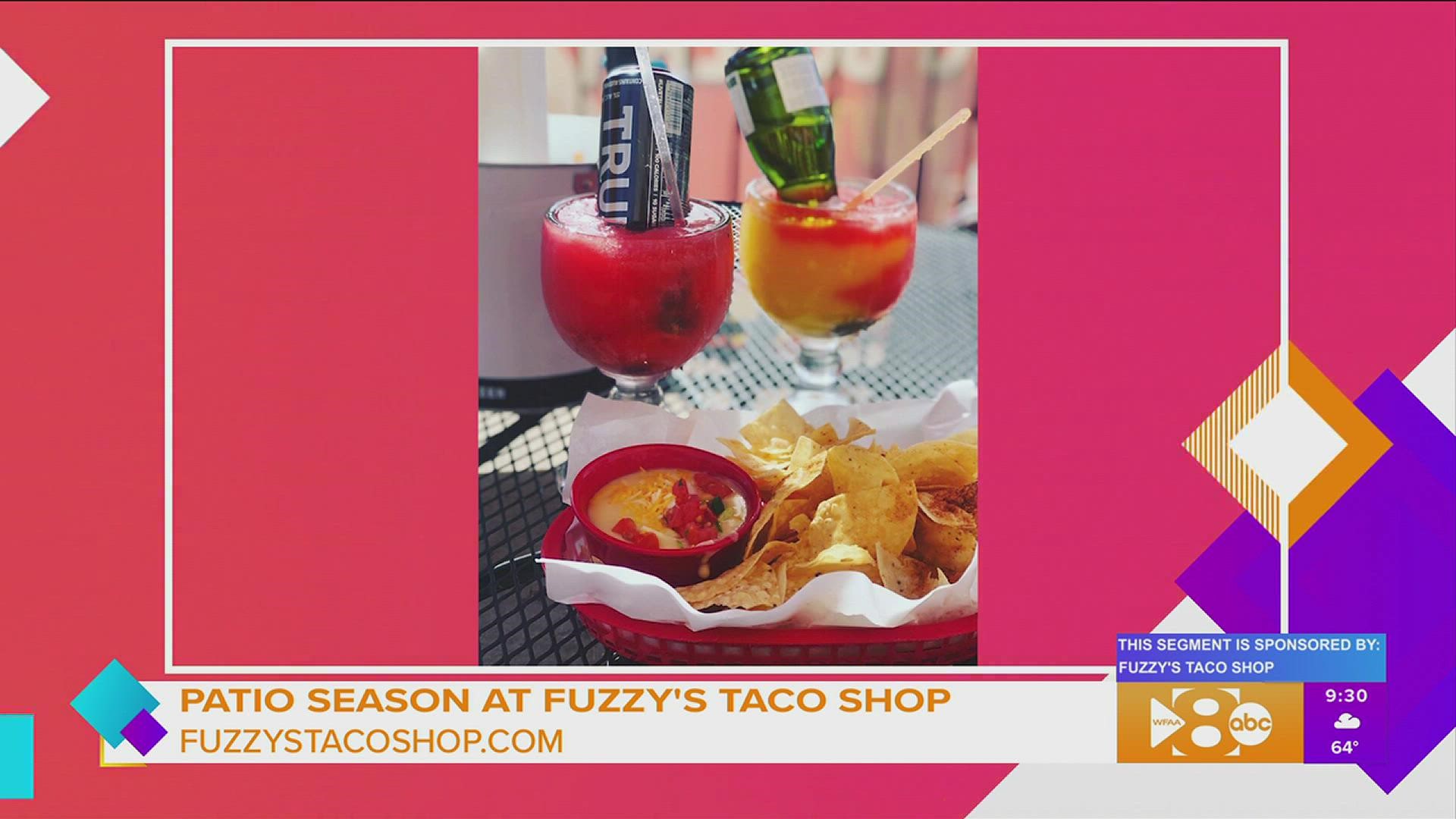 This segment is sponsored by Fuzzy’s Taco Shop.