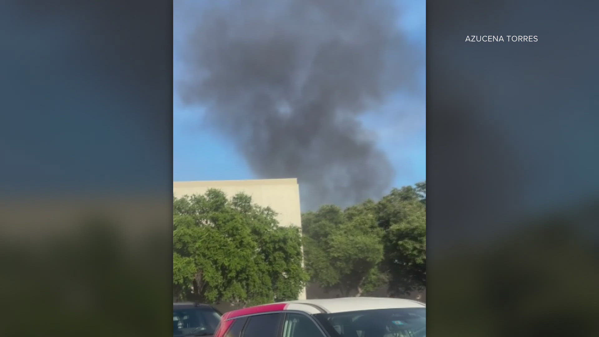 According to the Fort Worth Fire Department, it was a three-alarm fire, and no injuries were reported.