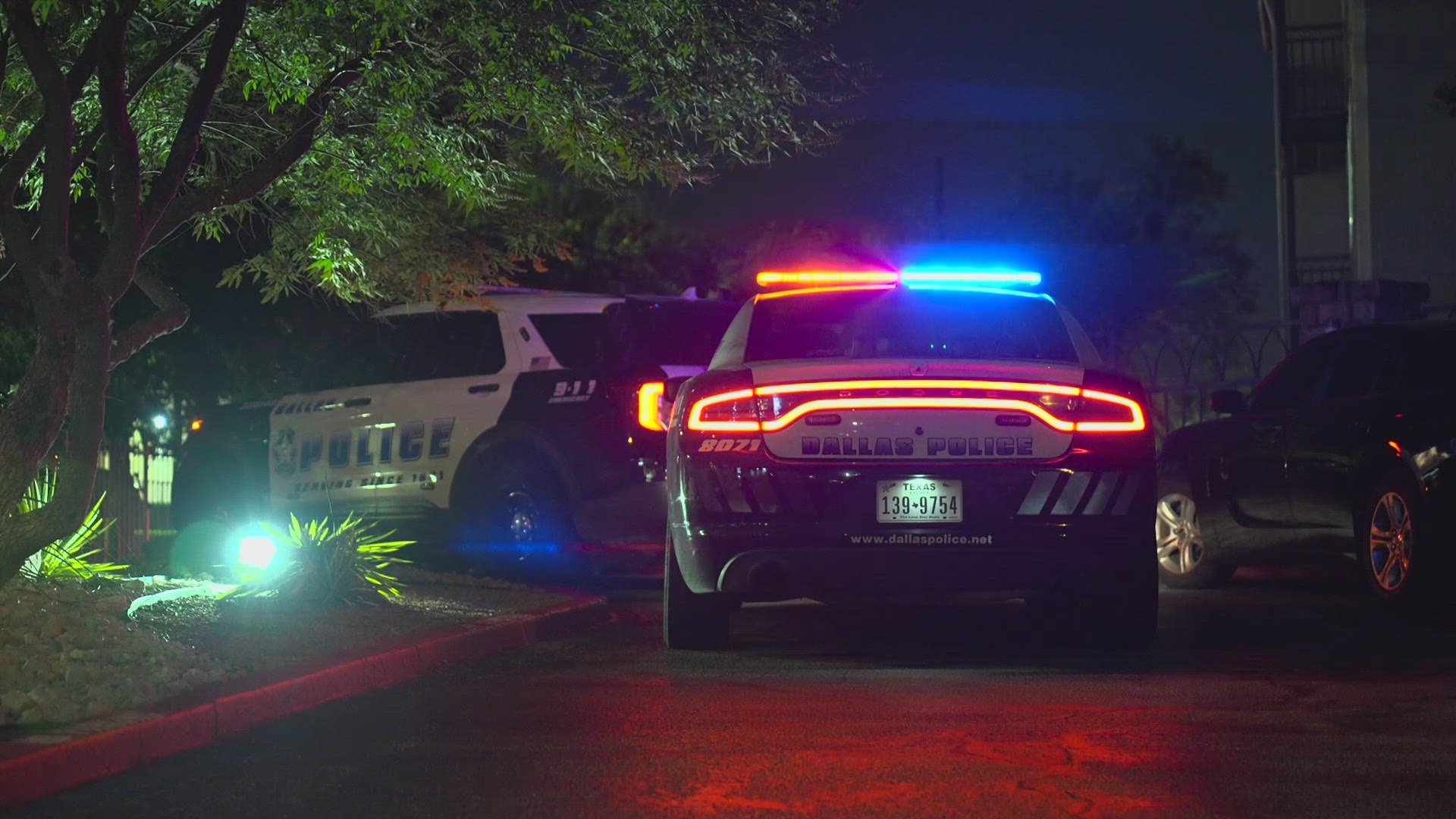 The shooting happened in the 5000 block of Belt Line Road in Far North Dallas, police said.