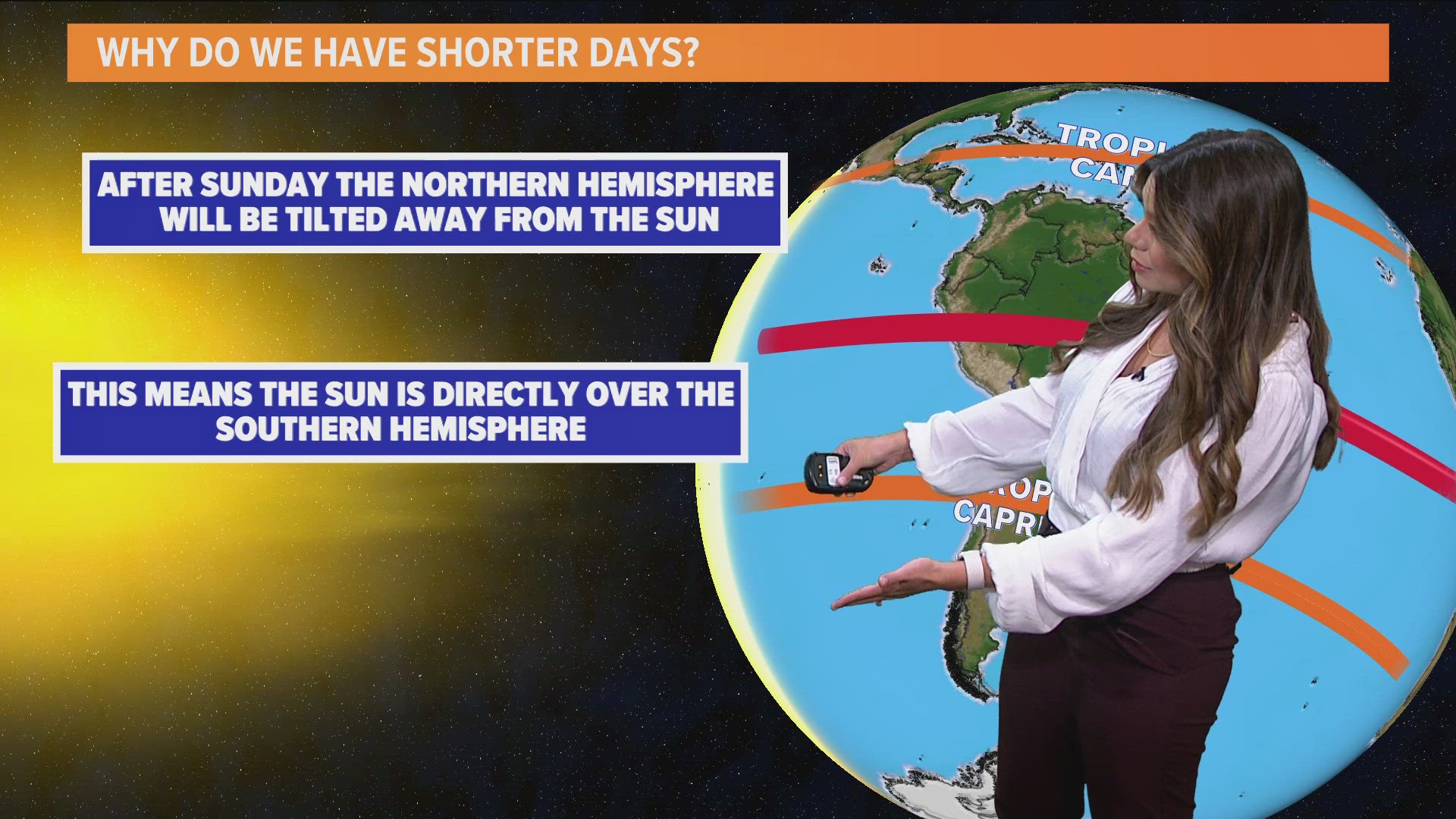 Mariel Ruiz explains the Autumnal Equinox and when it officially begins.