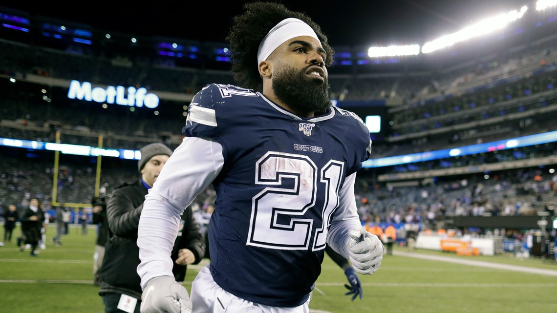 Agent: Dallas Cowboys running back Ezekiel Elliott tests positive for  coronavirus 