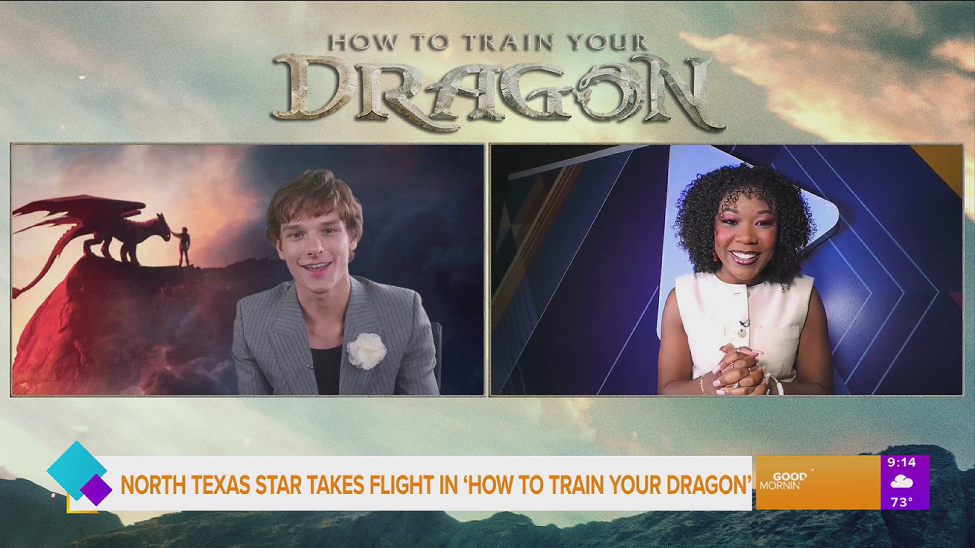 We get a behind the scenes look at Dreamworks' 'How to Train Your Dragon' with Dallas native and lead actor Mason Thames. 