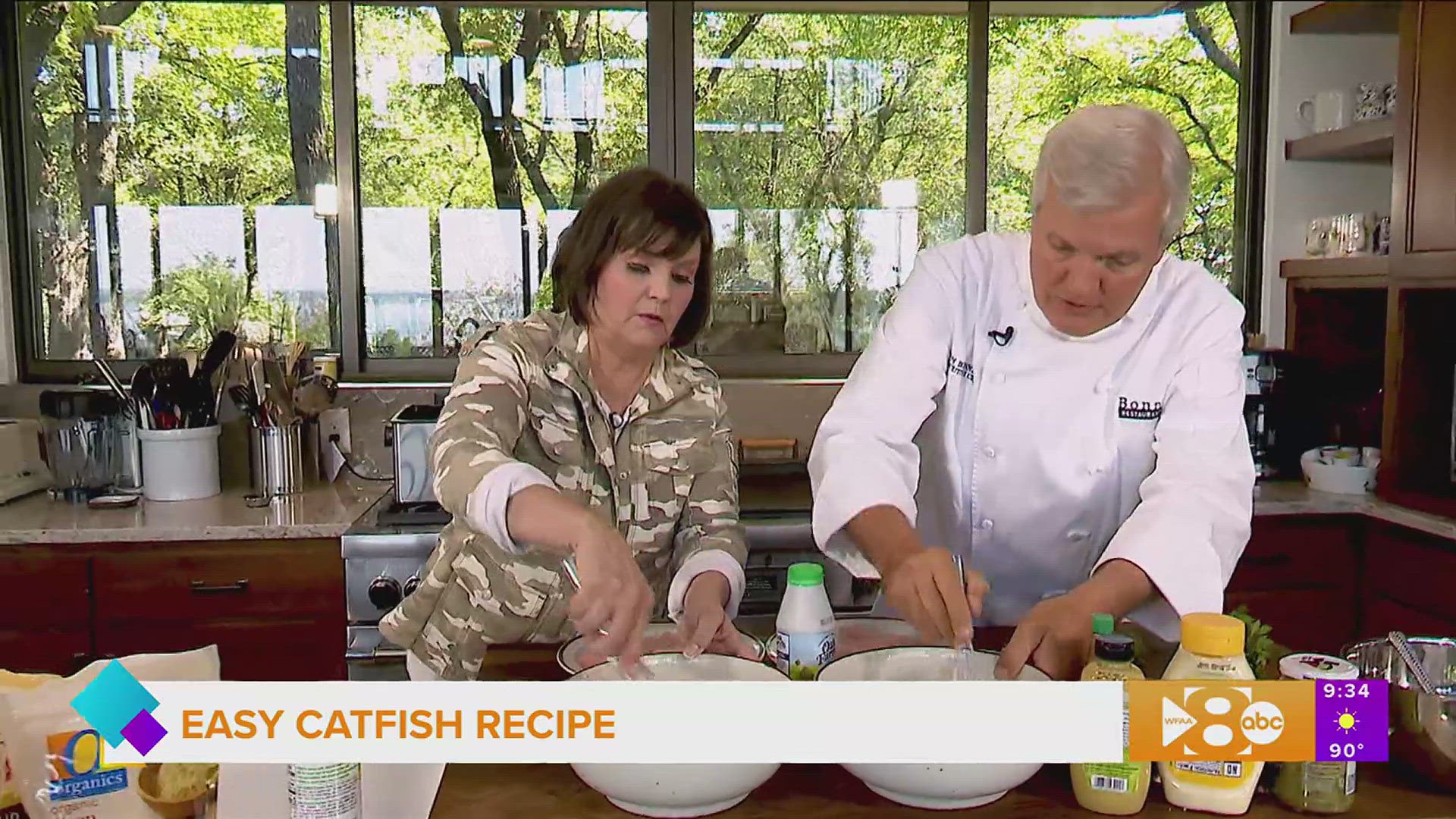 Executive Chef Jon Bonnell shows us how to cook up an easy catfish recipe.