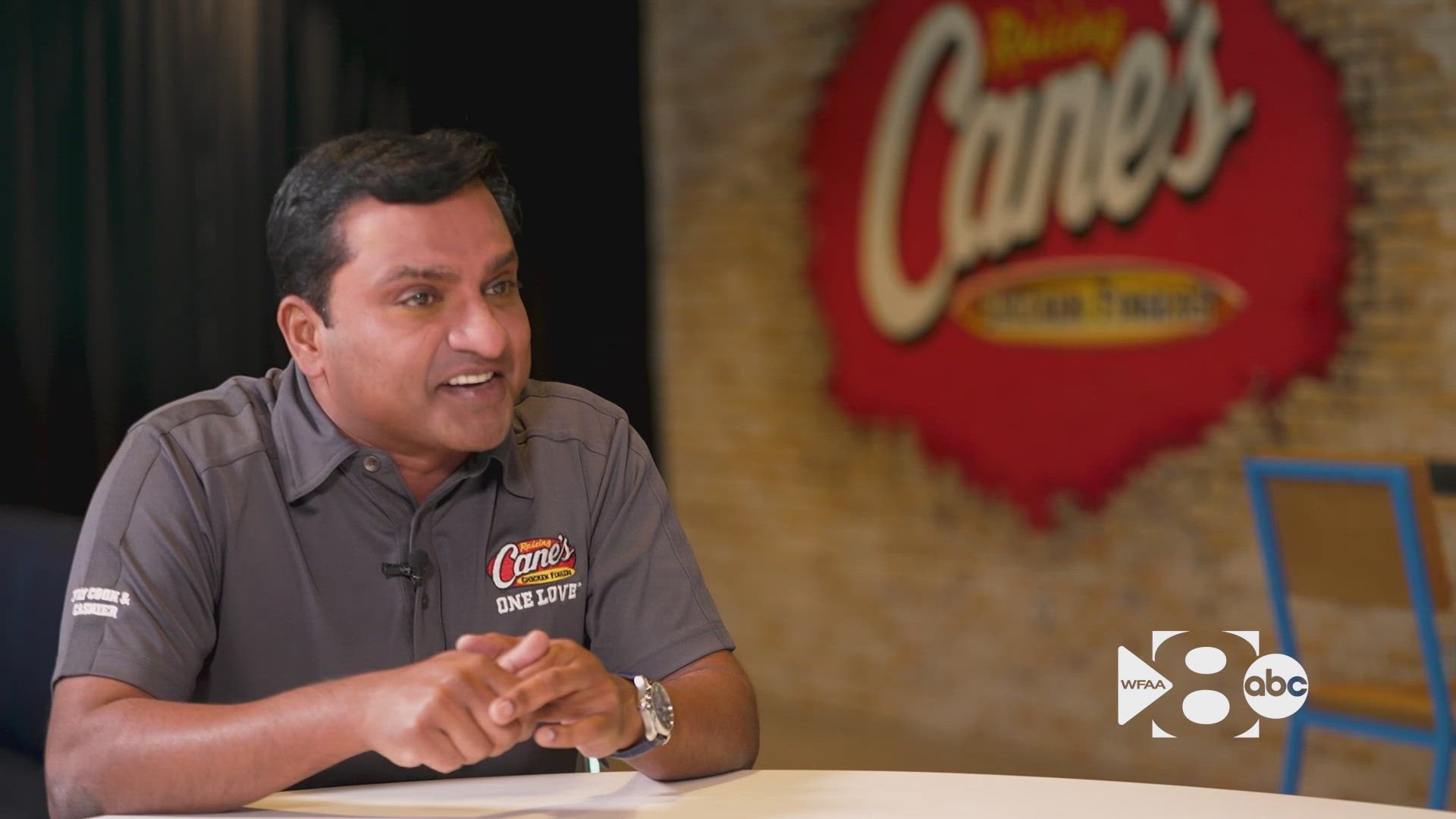 Raising Cane's is one of the fastest-growing fast-food chains in the world. COO AJ Kumaran spoke with WFAA about the company's future plans.