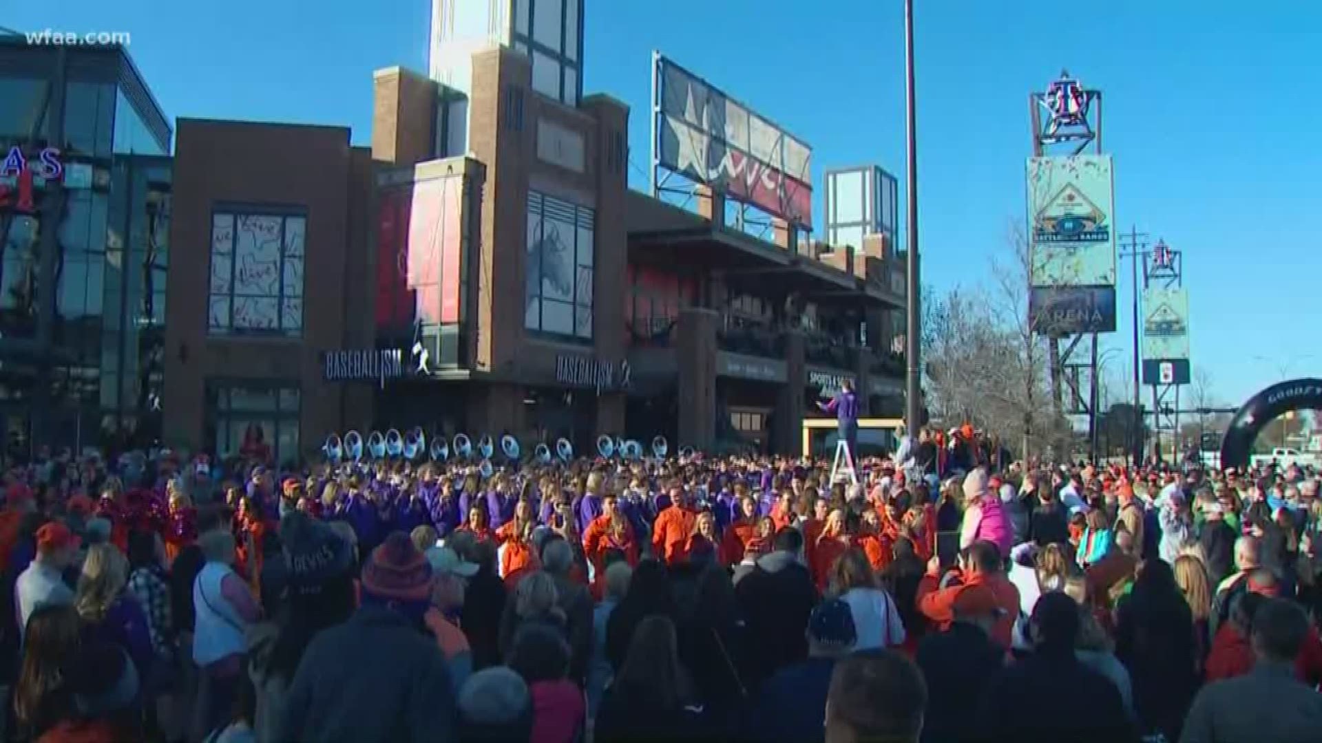 The two teams will square off in the College Football Playoff semifinal on Saturday.