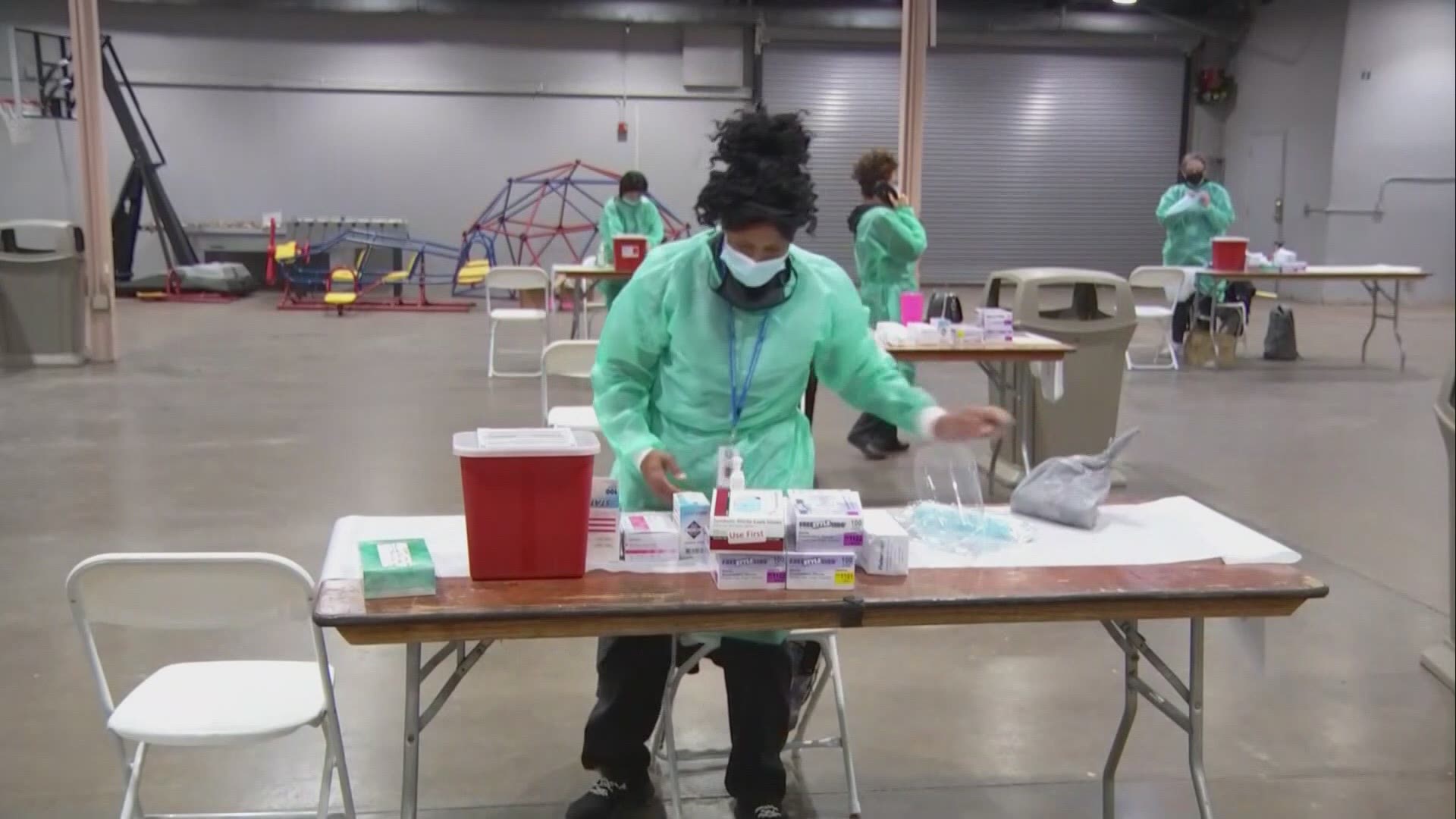More than 300,000 residents are on the waiting list to get vaccinated in Dallas County.