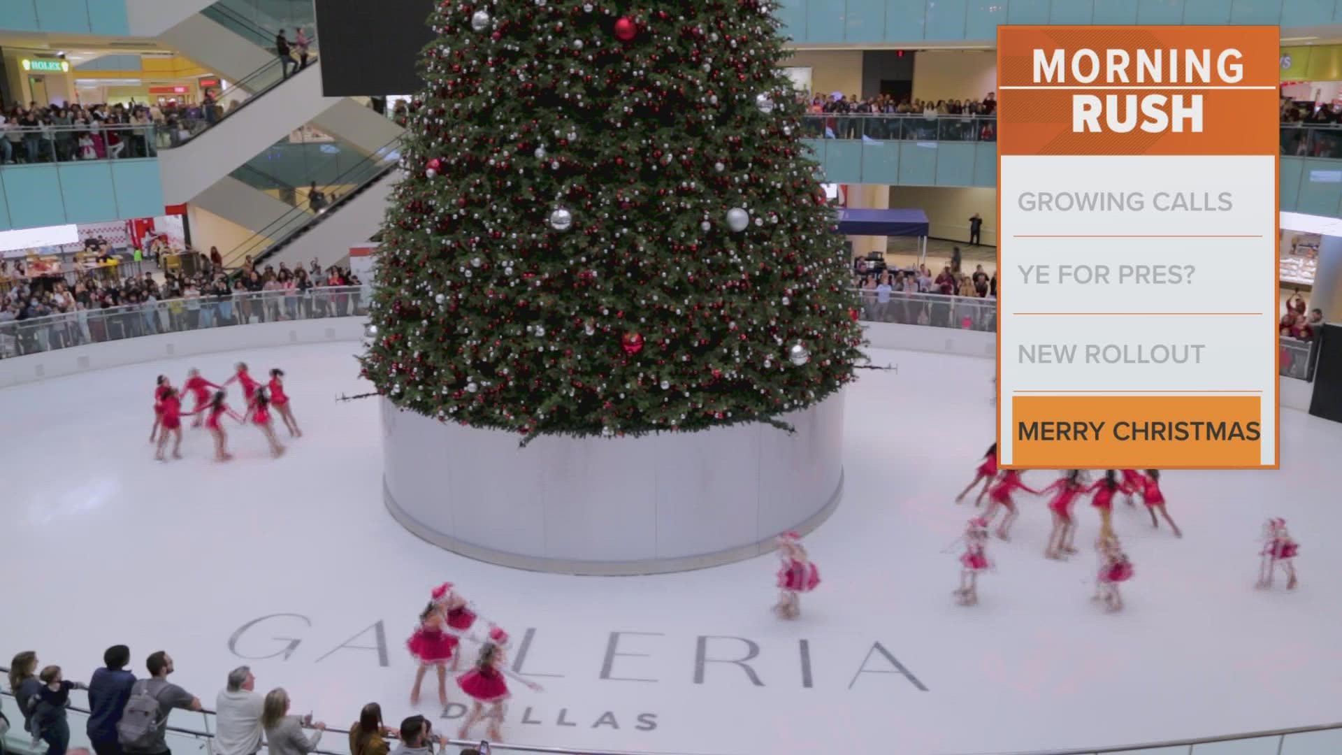 Tallest Indoor Christmas Tree in America Returns to Galleria