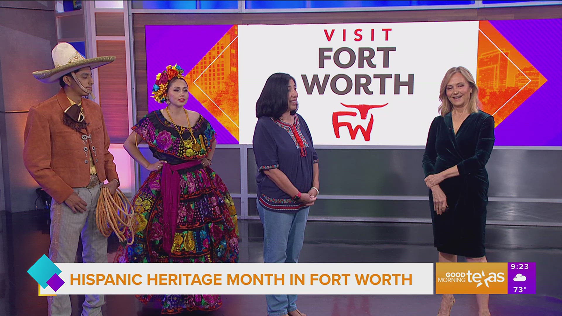 Estela Martinez-Stuart from Visit Fort Worth shares how the city is celebrat ing Hispanic Heritage Month and what events are happening this month.