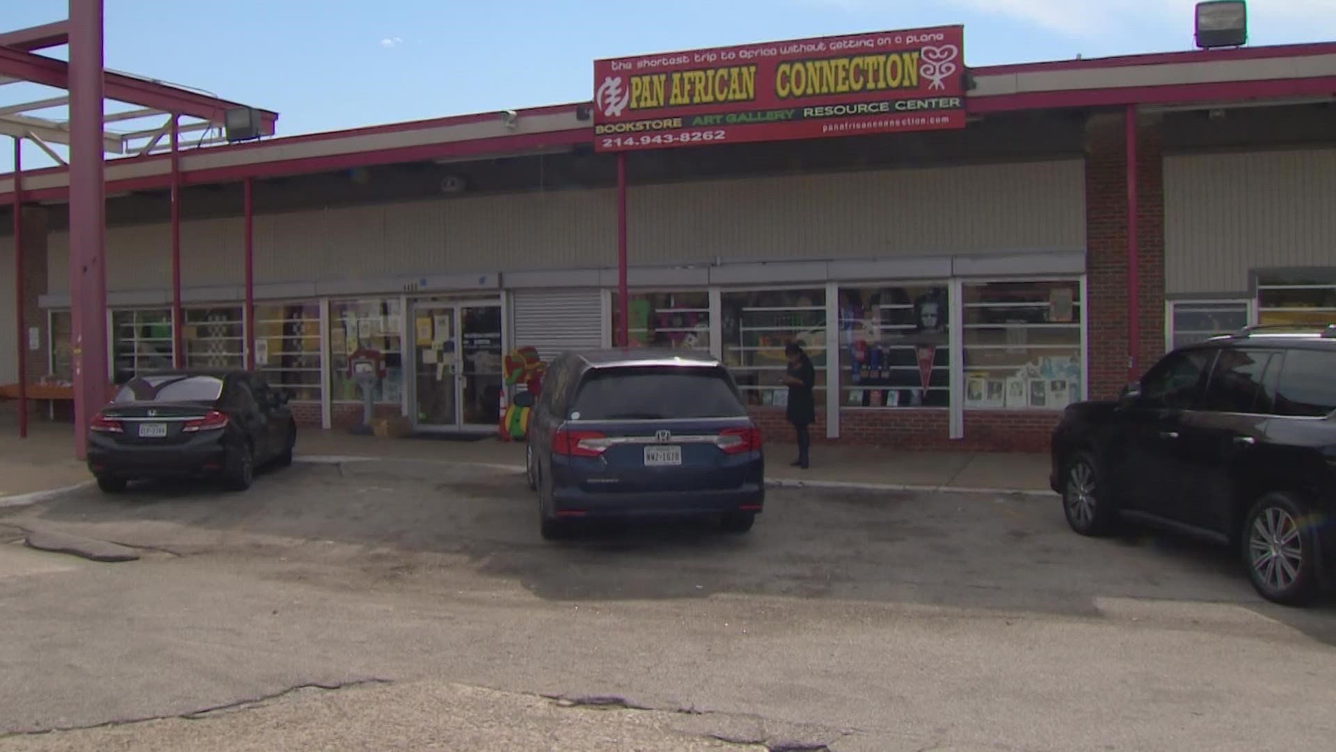 The owner of the store where the refrigerator once sat is sharing surveillance video with WFAA, hoping to catch the suspects.