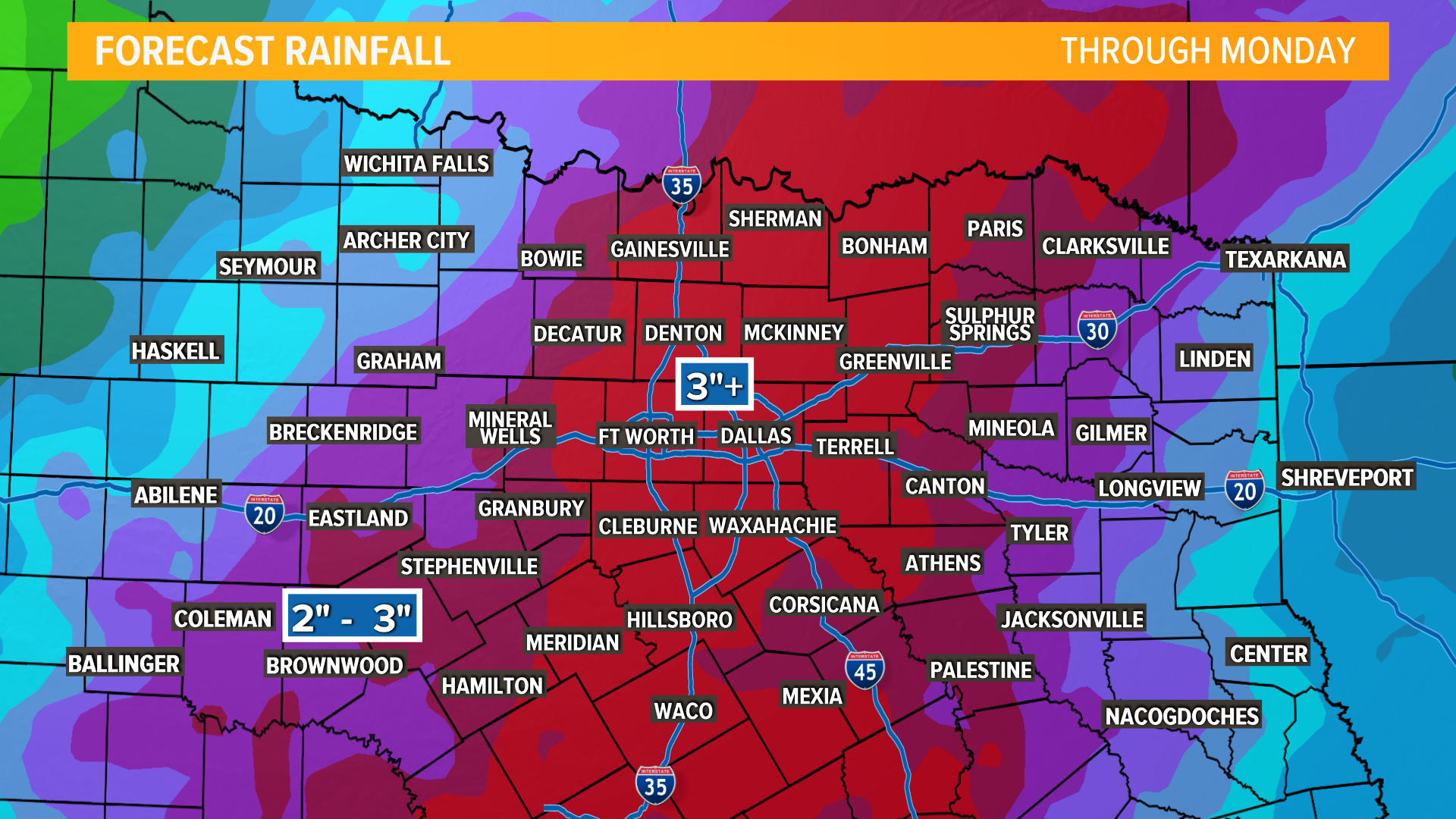 heavy-rain-thunderstorms-dominate-the-d-fw-forecast-this-week-wfaa