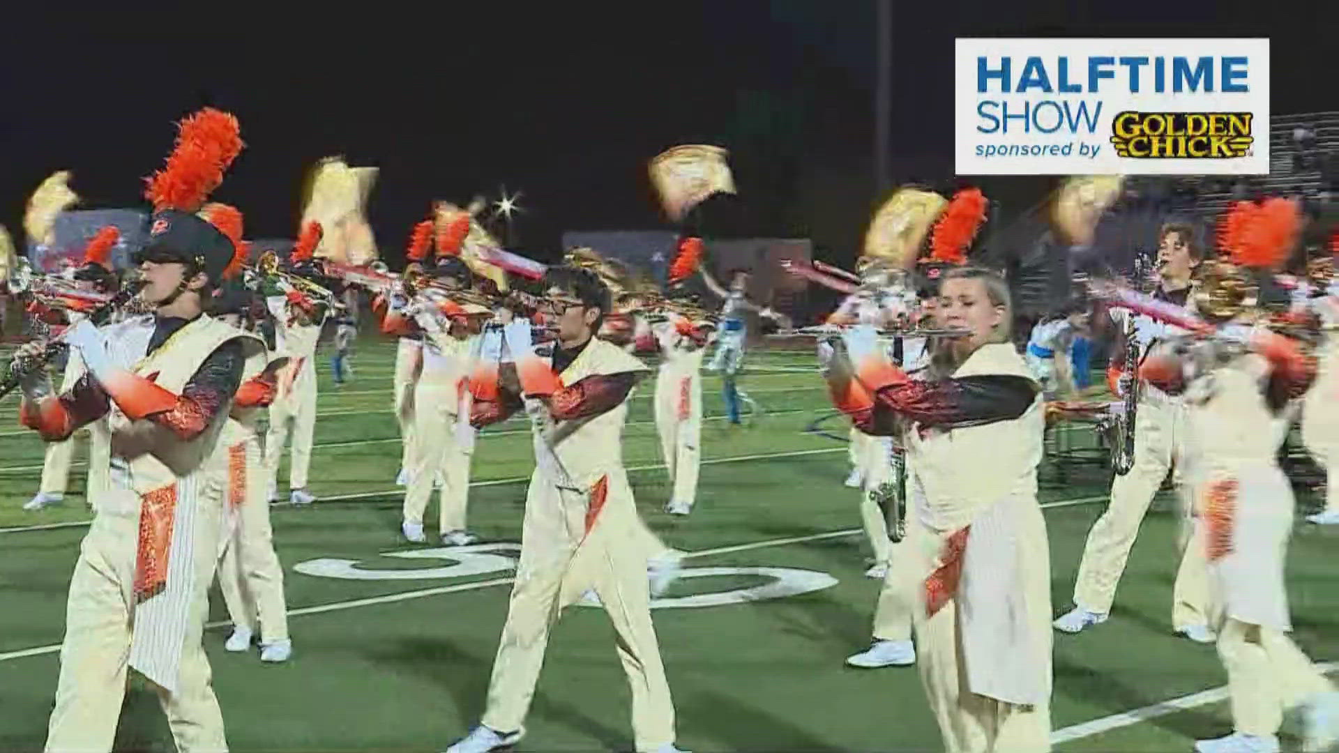 Watch the Rockwall High School Marching Band's halftime performance 10.18.24.