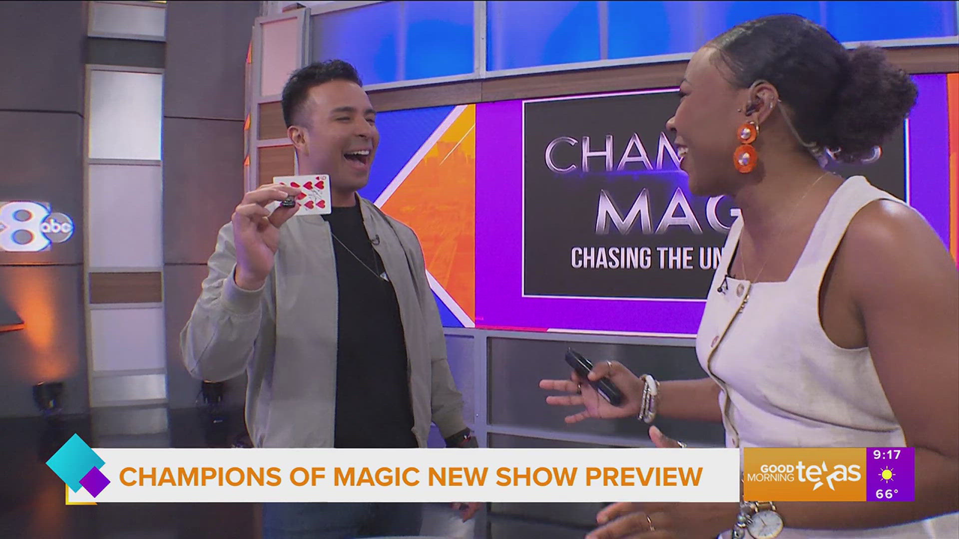 The Champions Of Magic team are back with an all new show featuring thrilling and mind-bending illusions.  Illusionist Fernando Velasco gives us a preview.