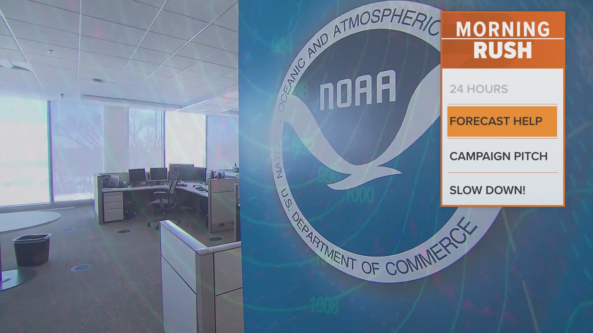 NOAA and the National Weather Service were slated to lose satellite access. 