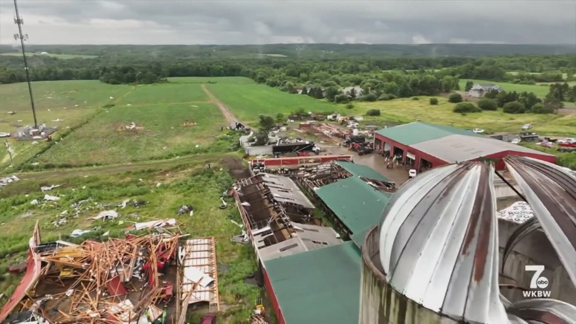 What's left of Hurricane Beryl spawned tornadoes in New York | wfaa.com
