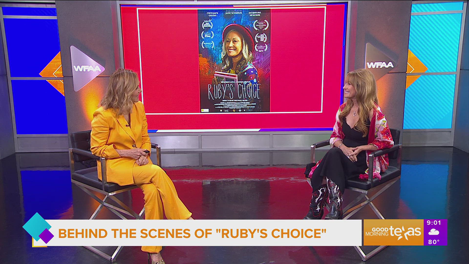 Award winning actress, artist and entreprenuer Jane Seymour talks about her latest film "Ruby's Choice" where she portrays a woman with dementia.