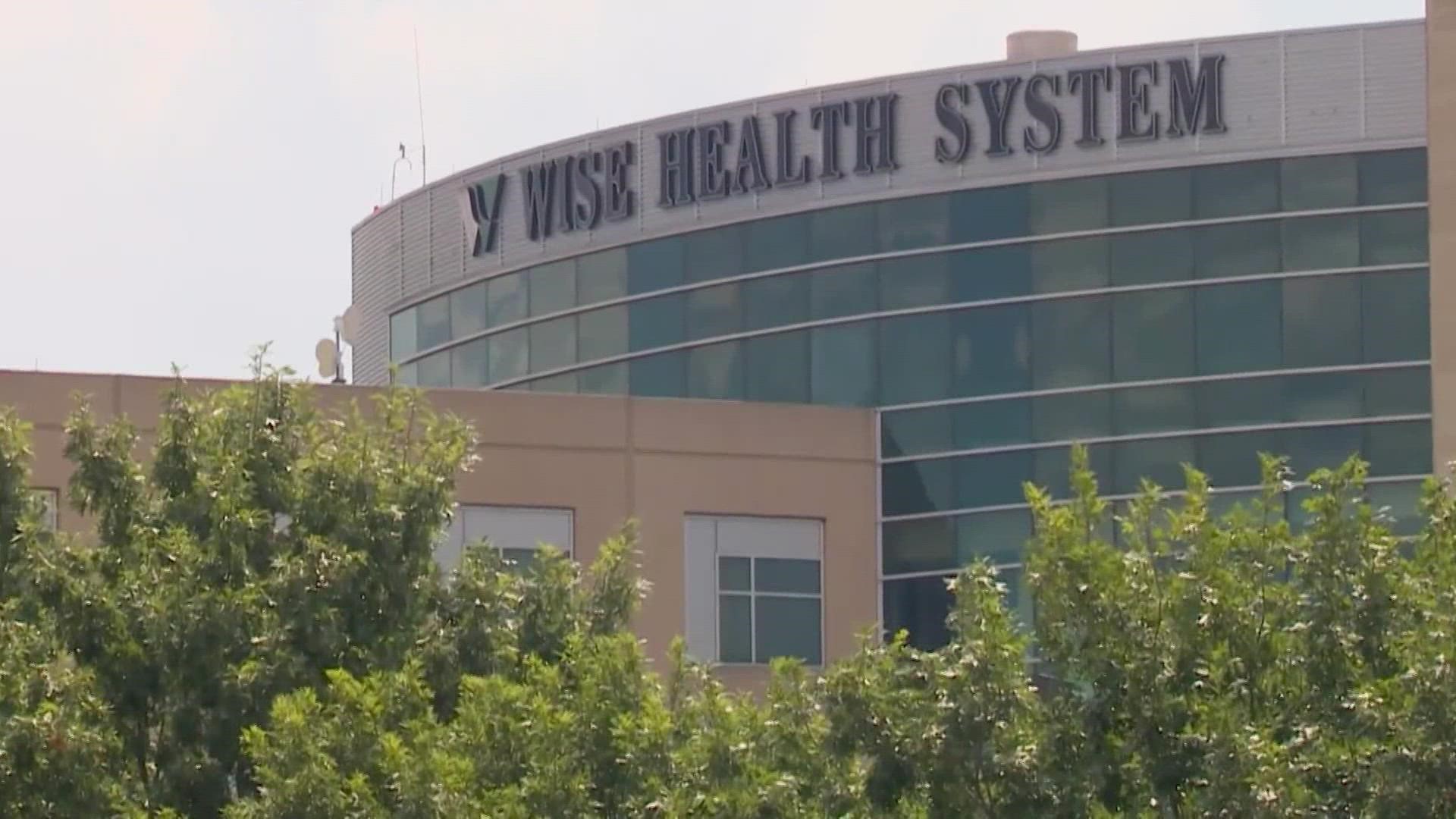 Wise Health System told WFAA on Thursday that it's still accepting patients at its emergency room despite being at capacity.