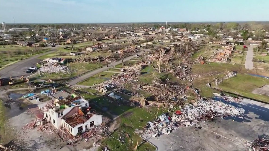 Mississippi tornado Latest update and damage aftermath