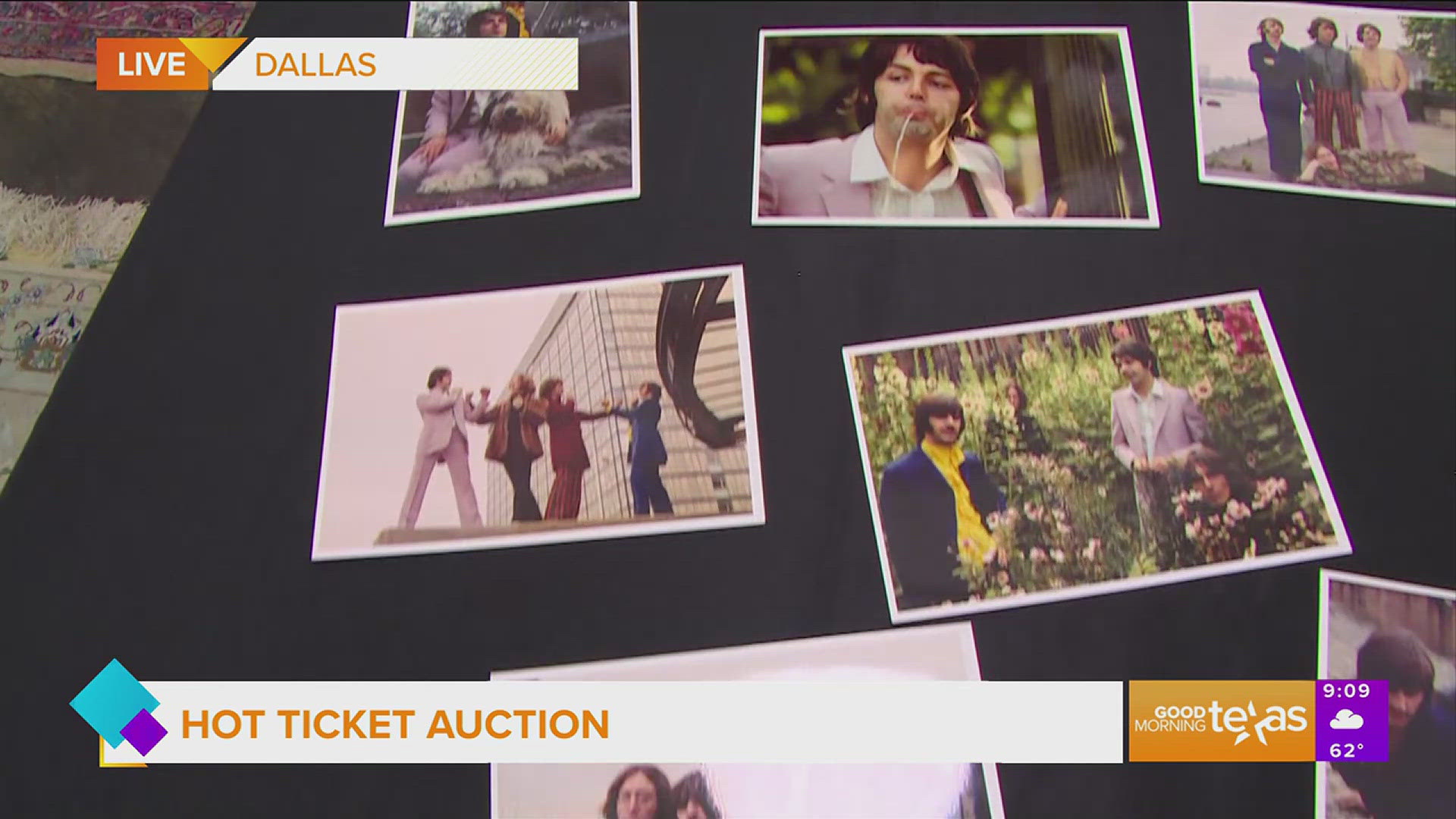 Paige gives us a preview of the Dallas Auction Gallery where you can find rare Beatles' memorabilia and much more.  