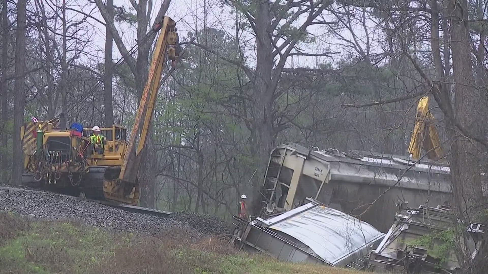 Yet another train derailment has happened, as railroad officials face questioning over recent incidents.
