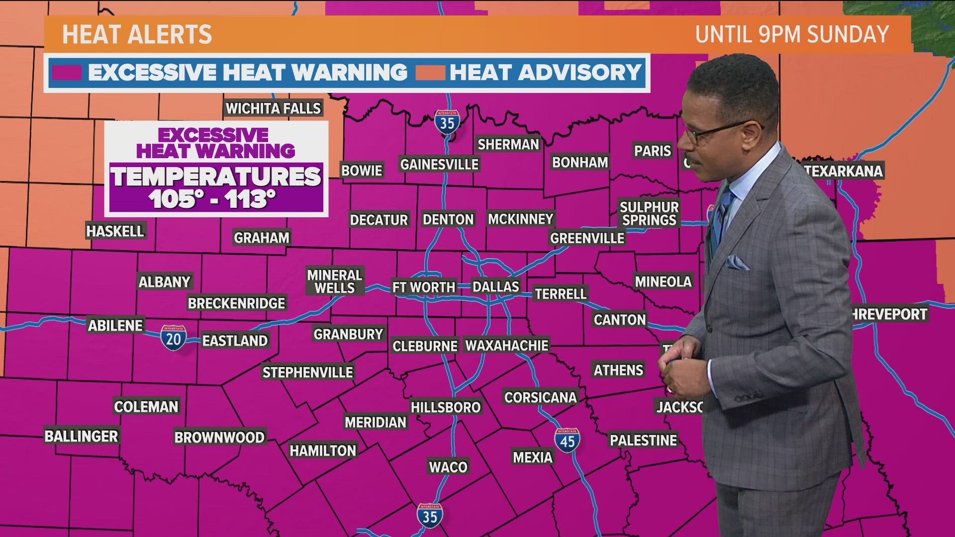 Thursday was the hottest day of the year in North Texas, so far.