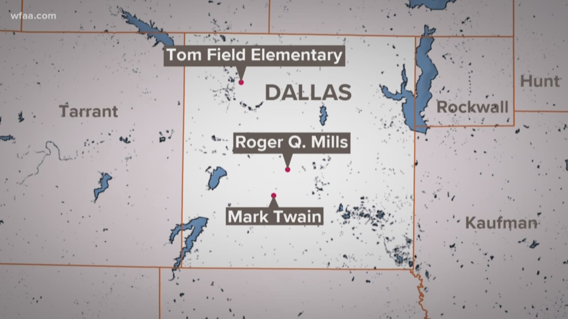 Changes planned for 3 Dallas schools