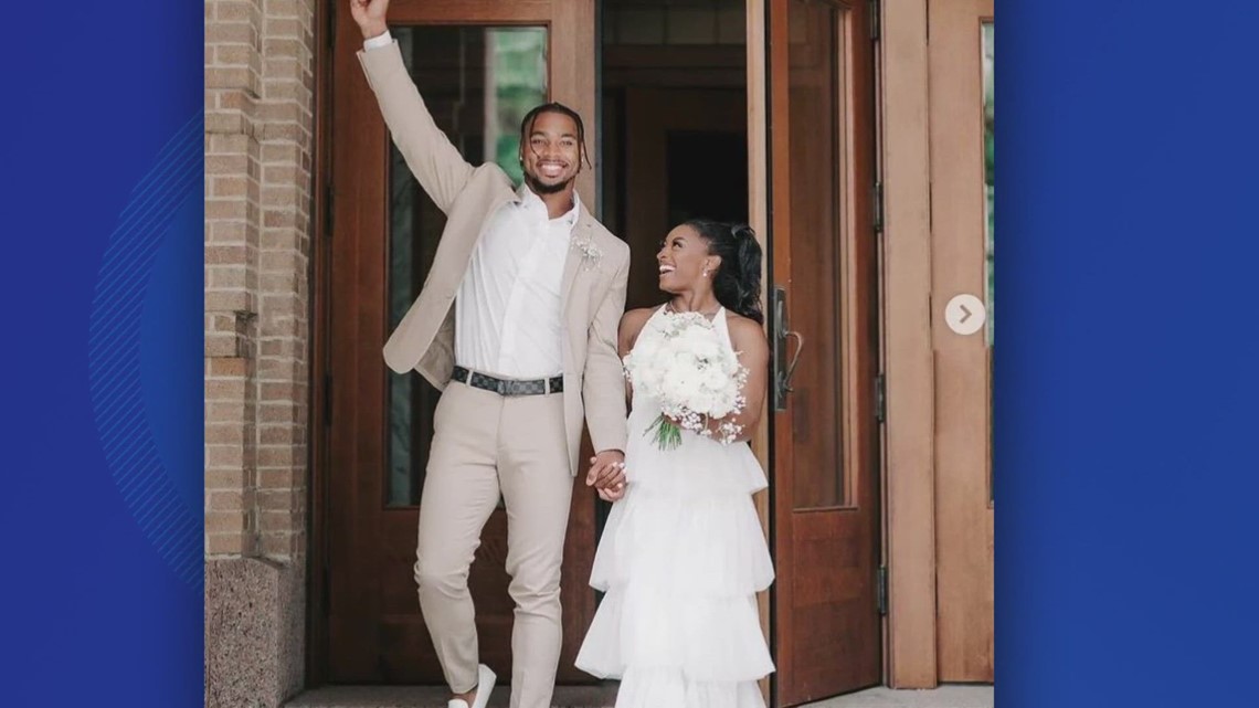 Simone Biles Marries NFL Safety Jonathan Owens | Wfaa.com