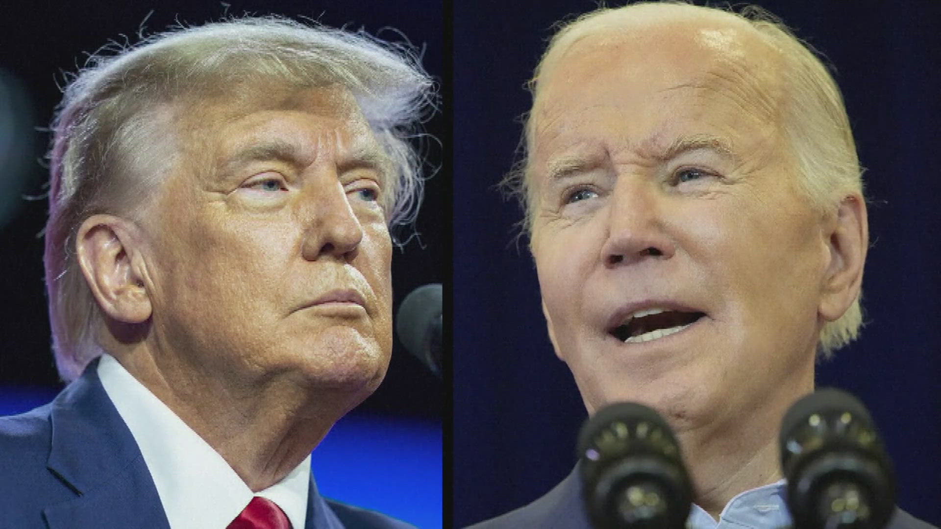 President Biden and former president Trump are set to face off in Atlanta Thursday night.