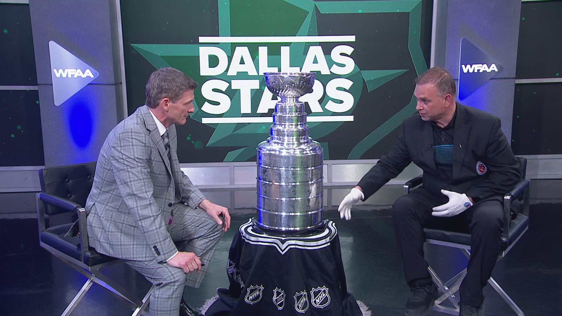 you may be keeping up with the NHL playoffs but what do you know about the trophy the Dallas Stars are fighting for?