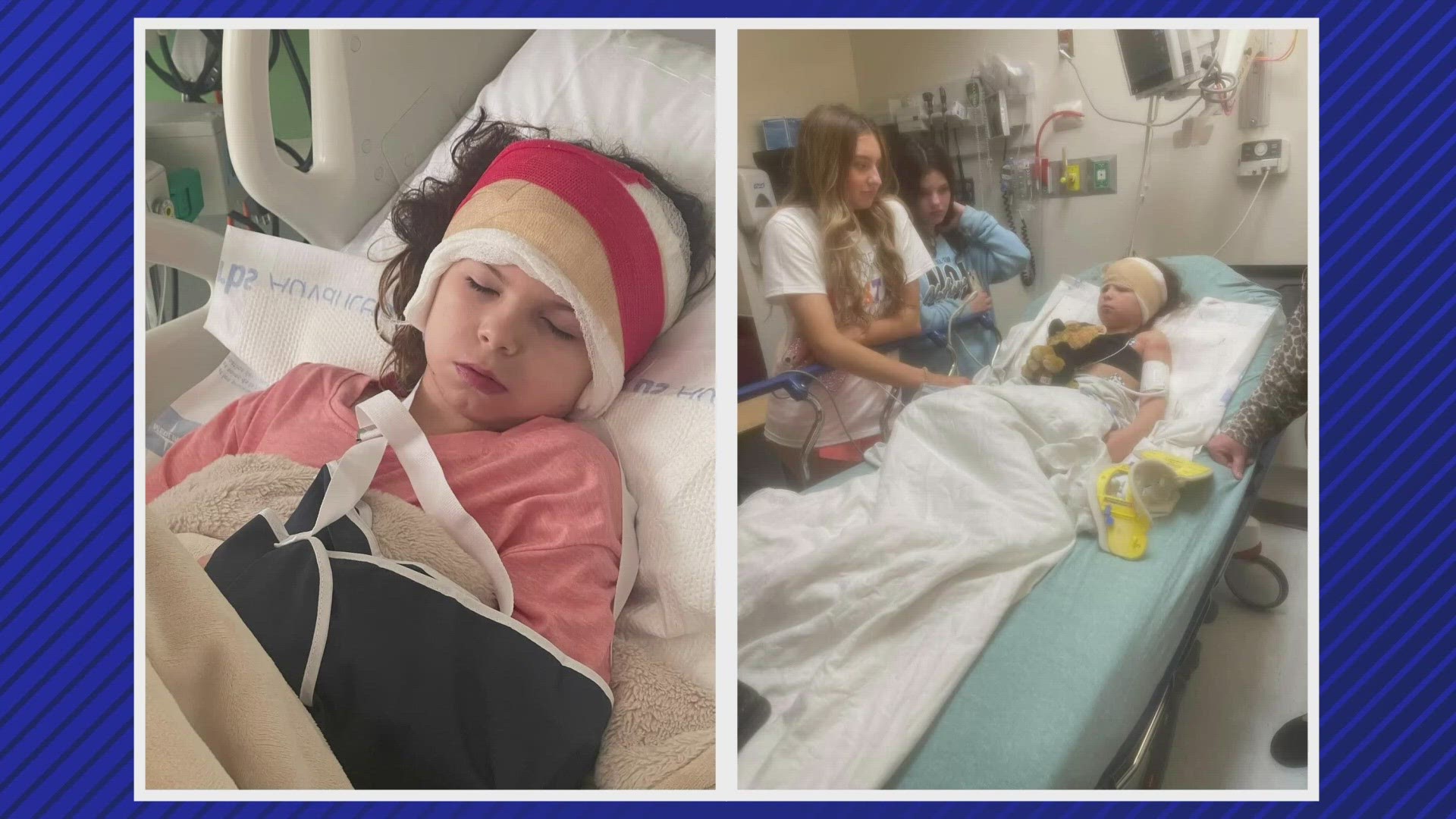 A 9-year-old cheerleader from Midlothian was hurt in an attack by carjackers in Louisiana.