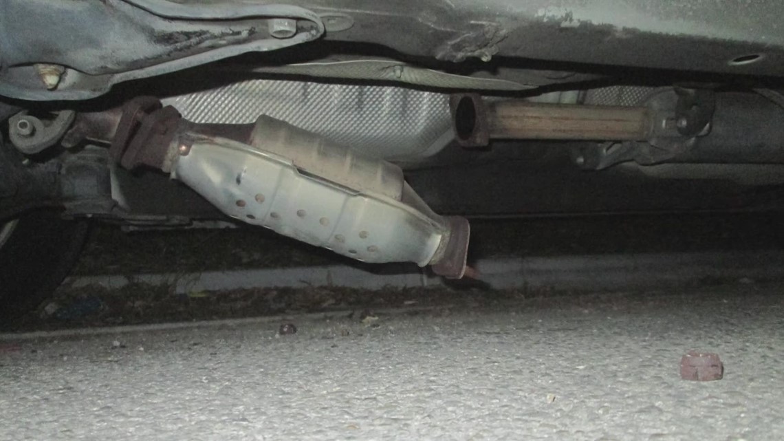 White Settlement police say they caught a catalytic converter thief in the act