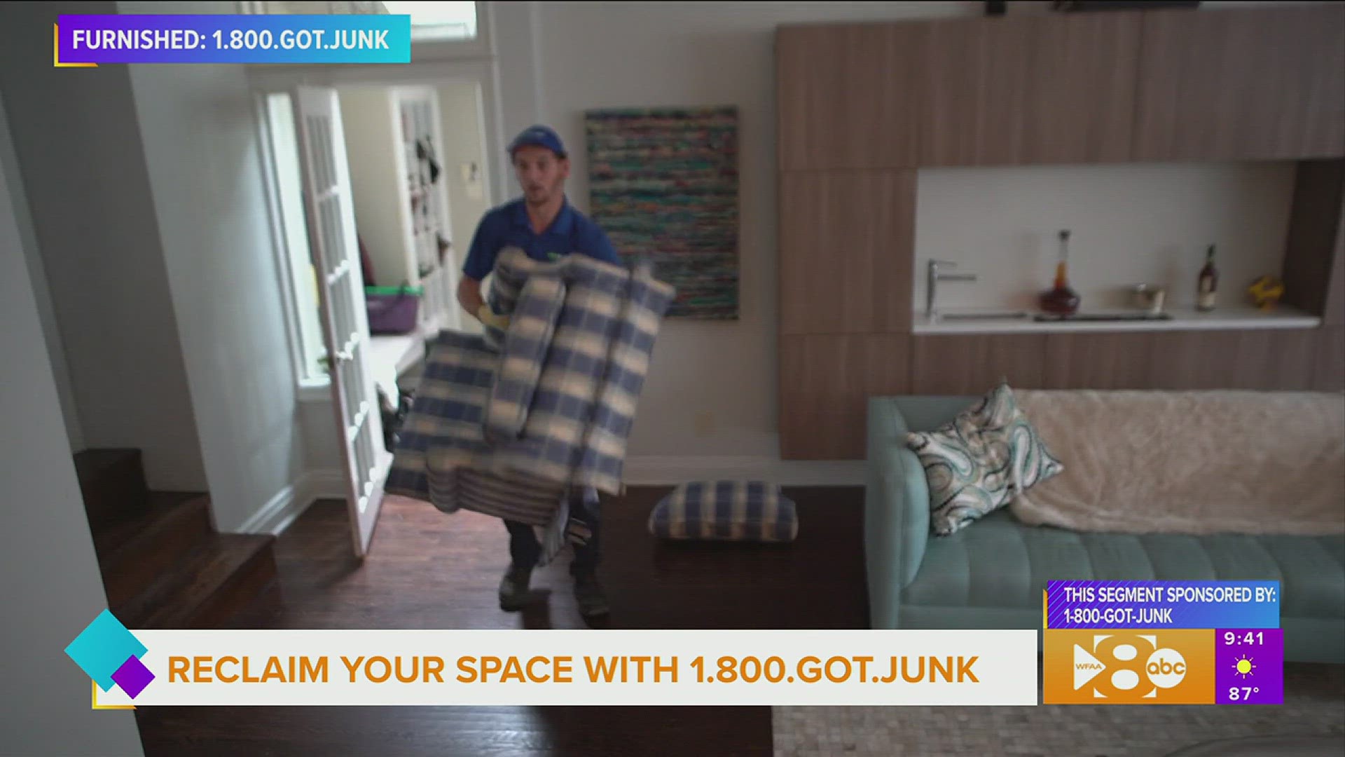 Sponsored: Reclaim Your Space with 1.800.GOT.JUNK | wfaa.com