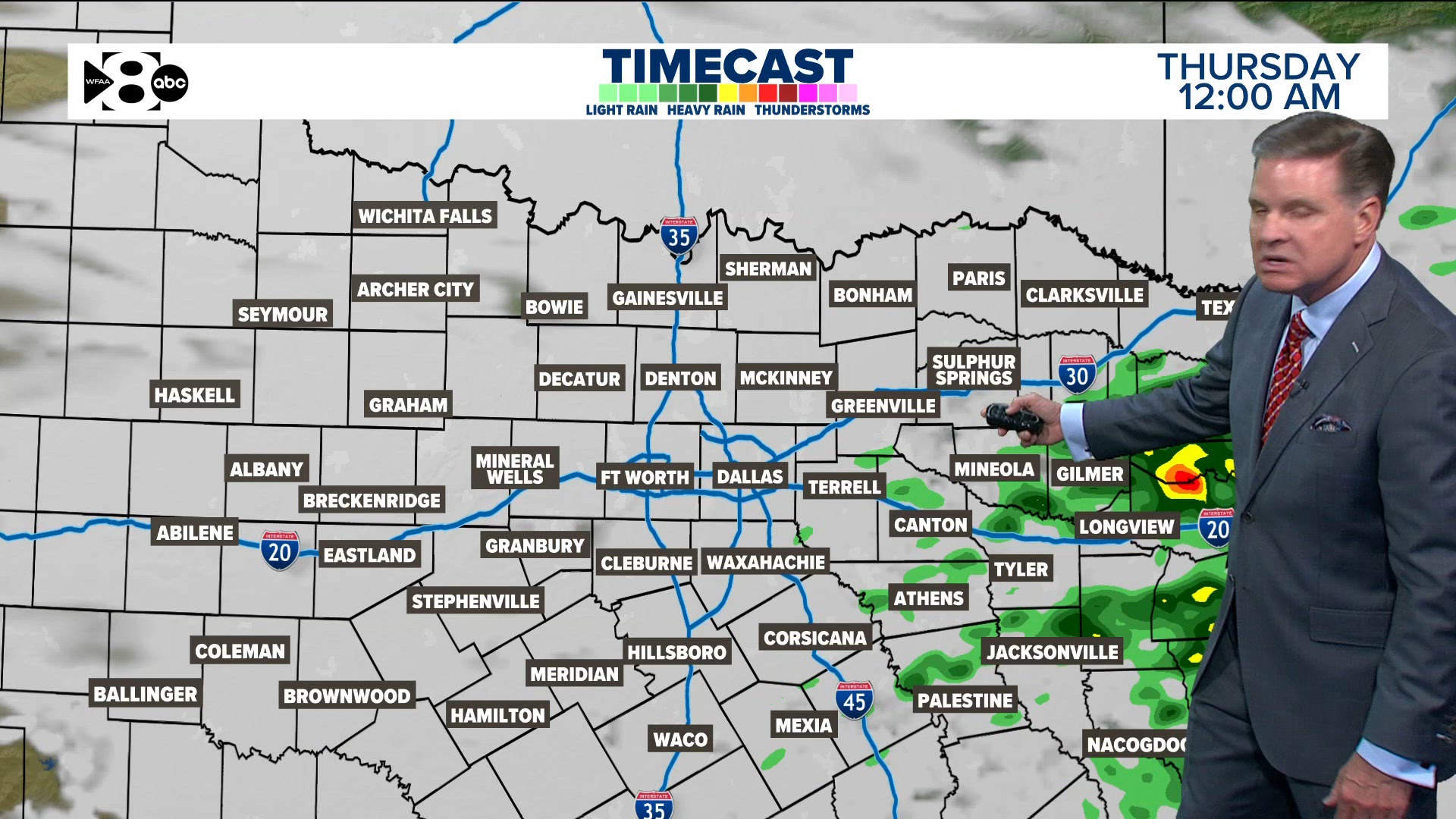 DFW Weather: Cool down in North Texas, rain expected for most of DFW ...