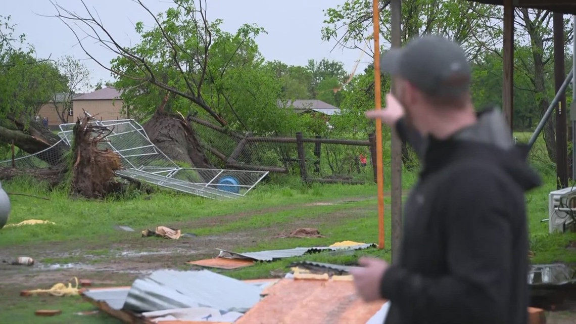 Severe storms in North Texas cause damage to homes | wfaa.com