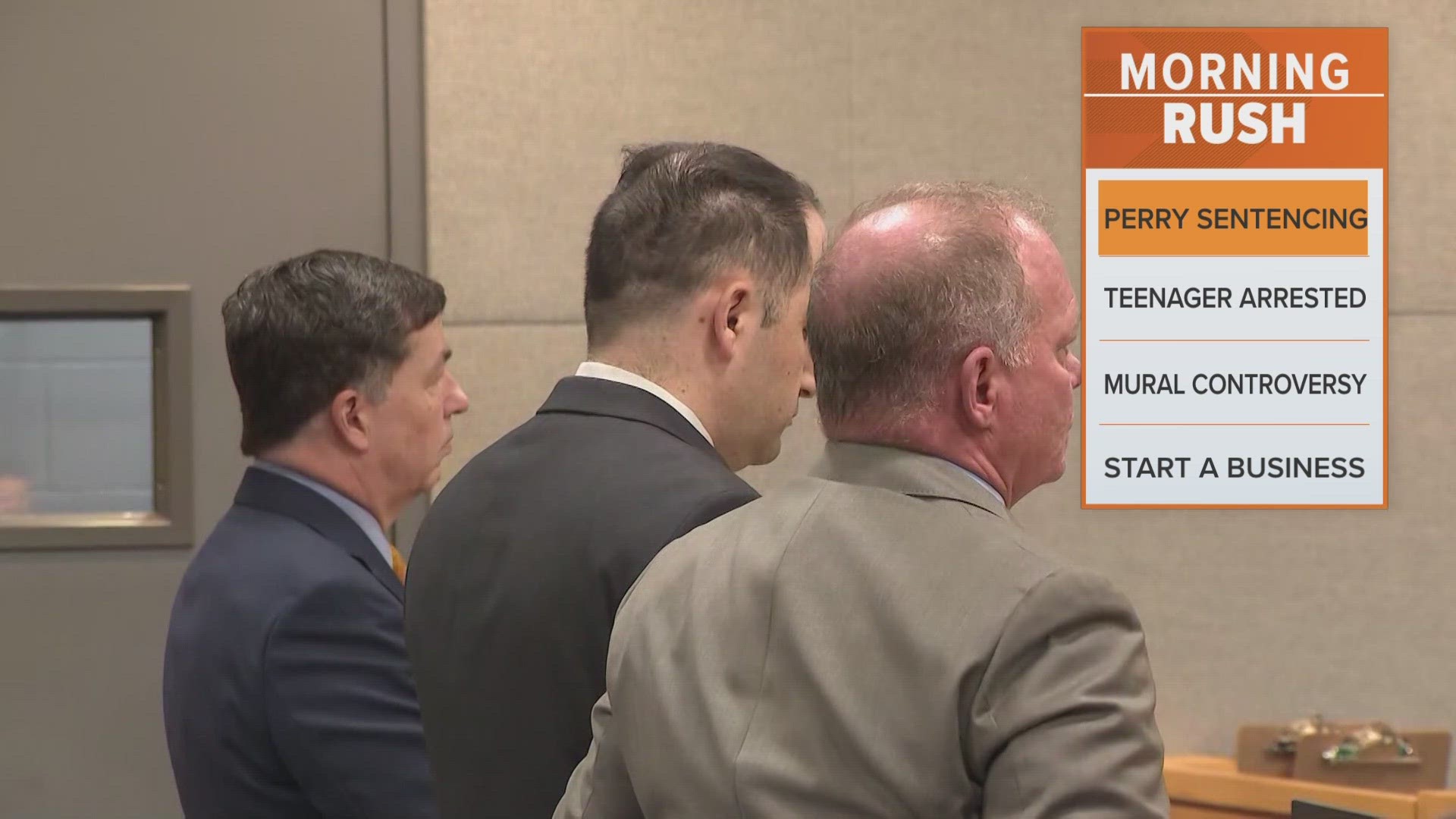 Perry was convicted in April in the 2020 shooting of 28-year-old Garrett Foster, who was legally carrying an AK-47 rifle through downtown Austin.