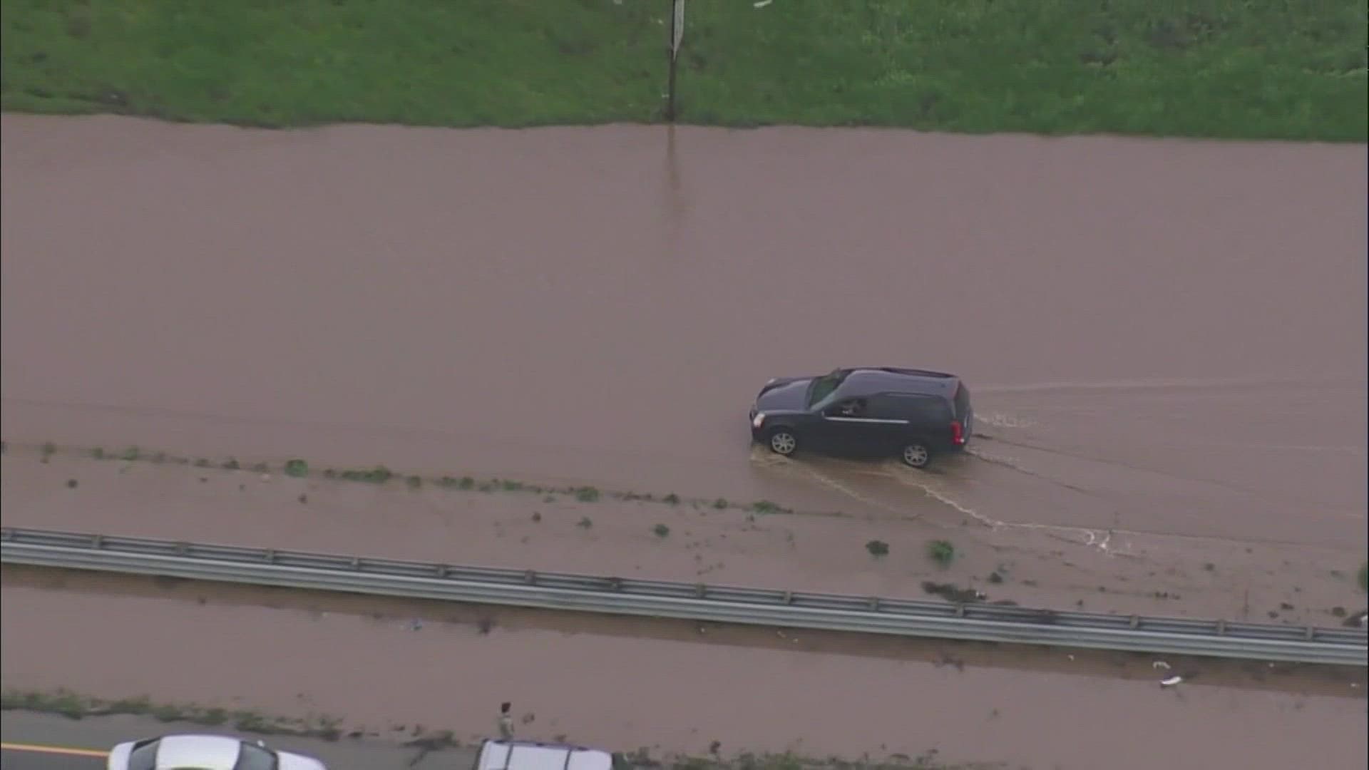 Relentless rain continues to pound California, causing dangerous flooding.
