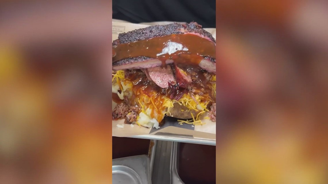 Arlington, Texas: Three-meat baked potato goes viral on TikTok