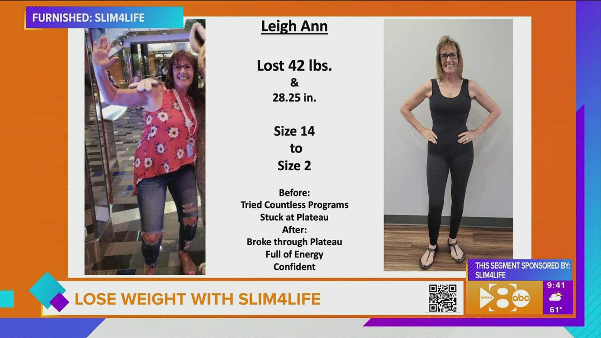 Find out how SLIM4Life can help you lose weight. This segment is sponsored by SLIM4Life. Call 833.SLIMTODAY or go to slim4life.com for more information.
