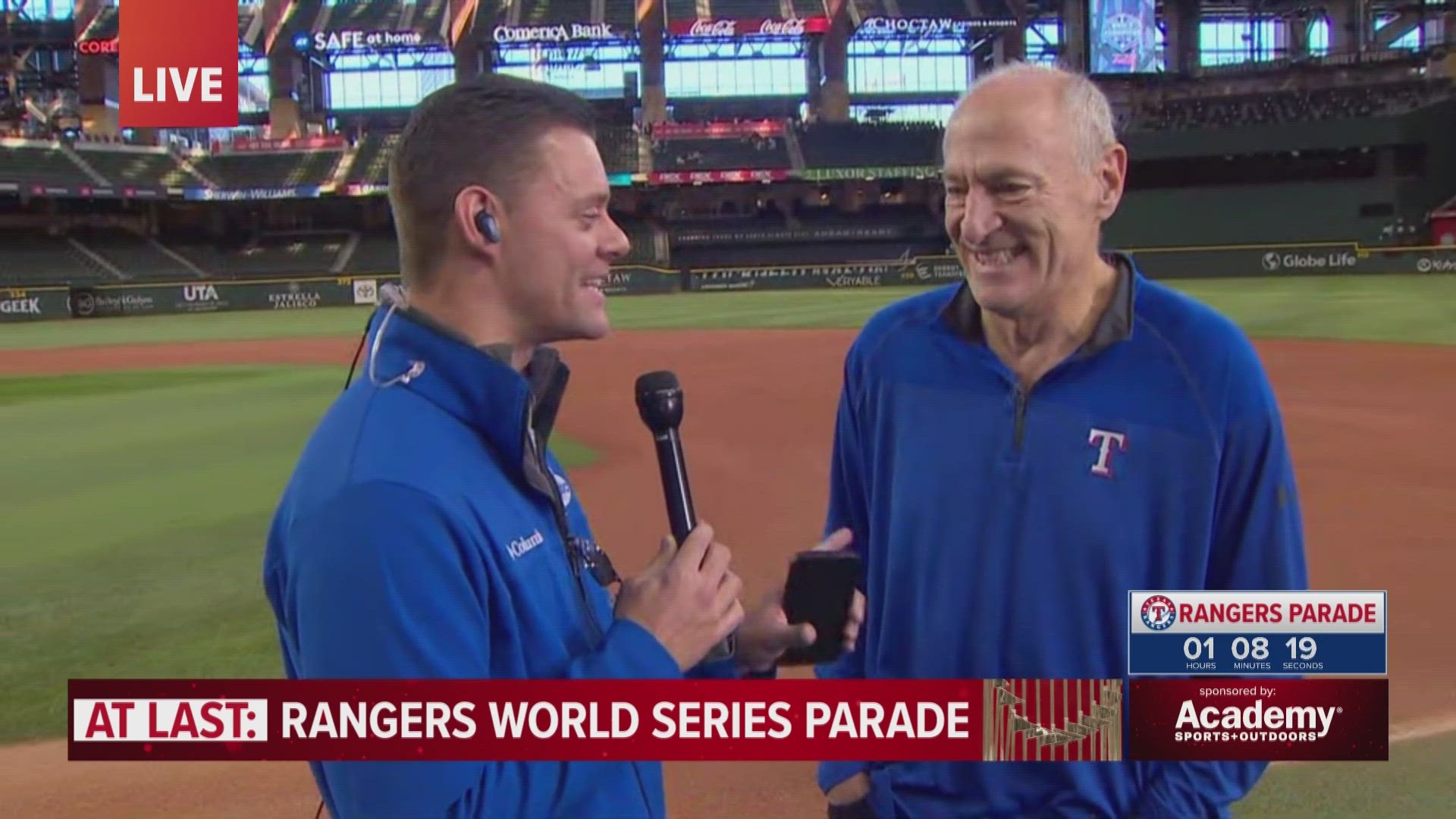 1-on-1 with the Voice of the Rangers Eric Nadel