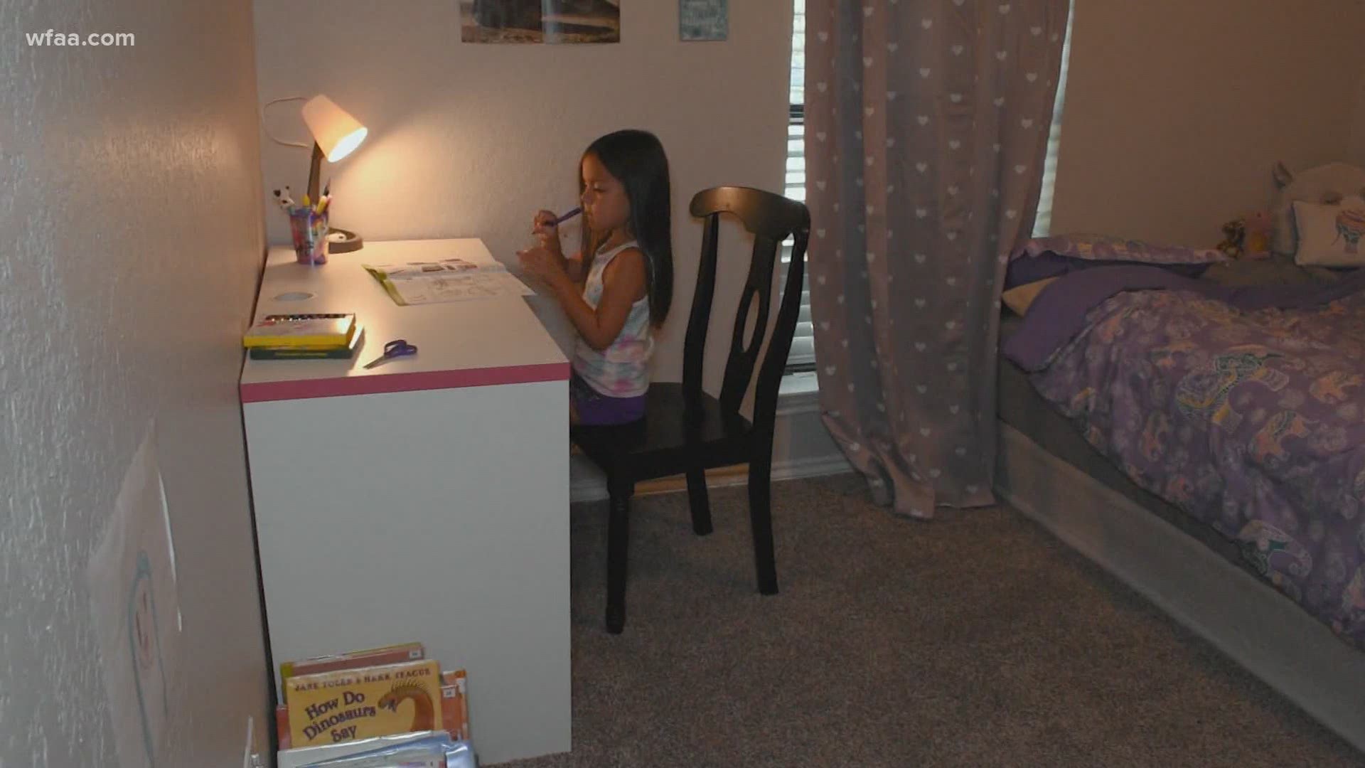 With so many students expected to start the year from home, parents are scrambling to create work spaces.