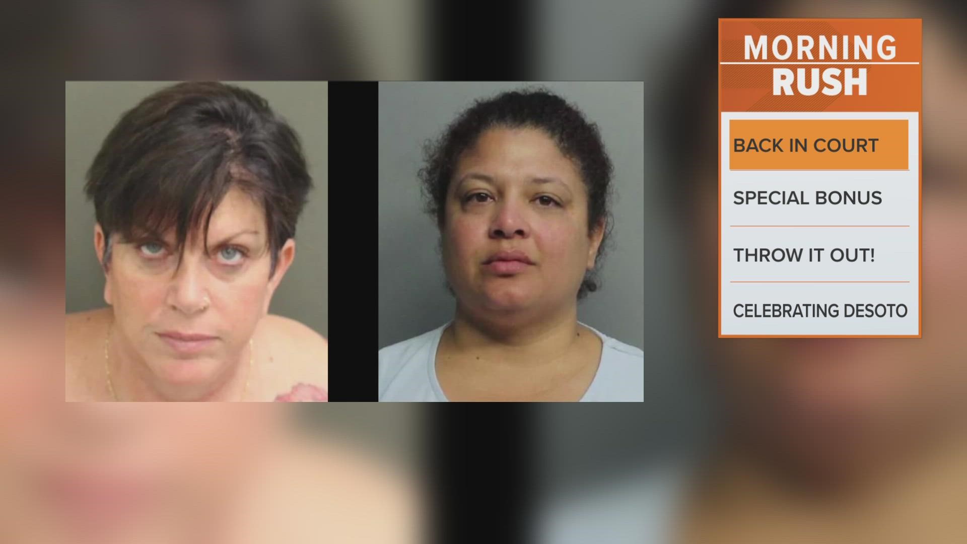 Police said Lisa Dykes and Nina Marano fled the country on Christmas Day of 2021, when they disposed of their ankle monitors while out on bond.