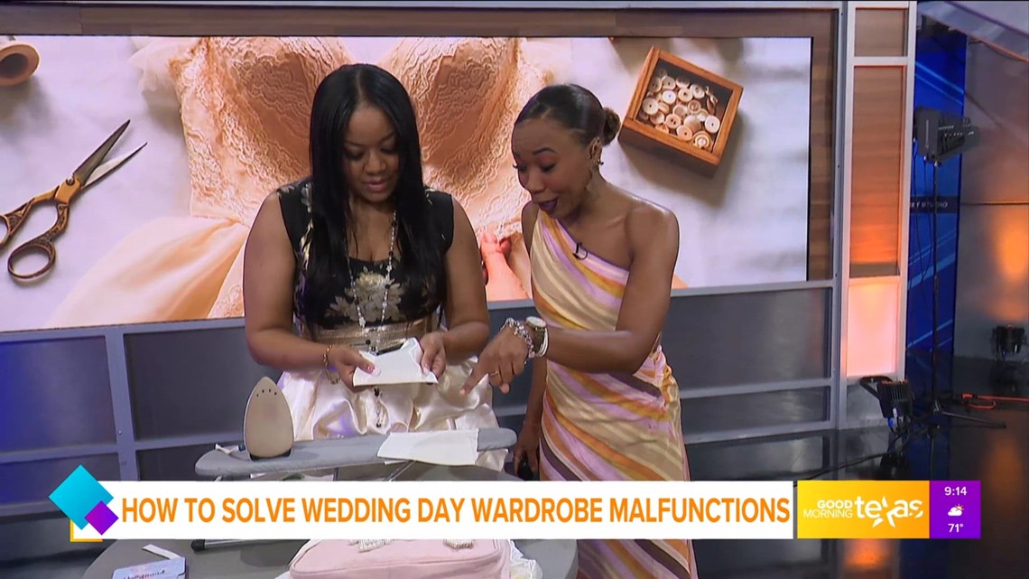 How to Solve Wedding Day Wardrobe Malfunctions